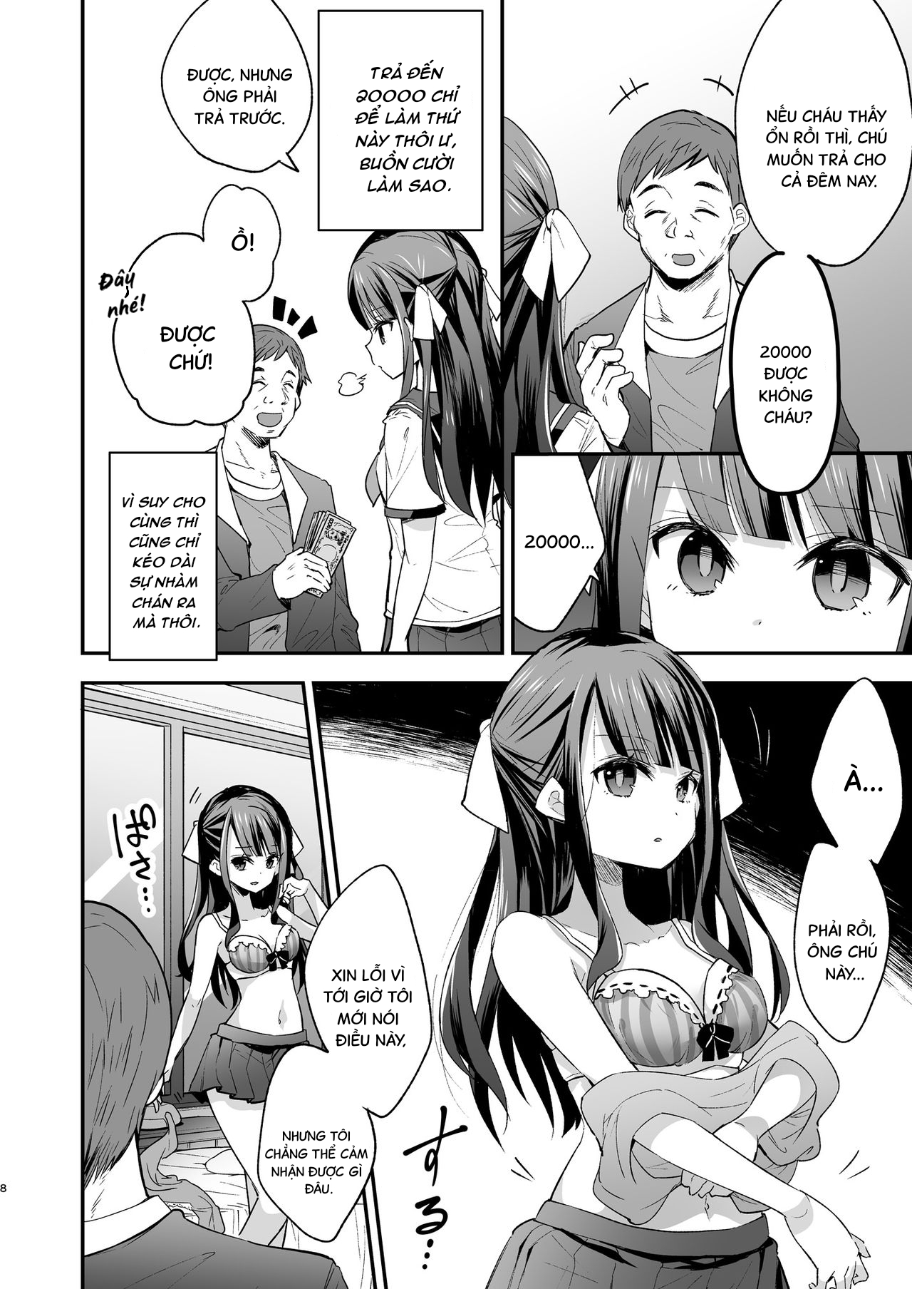 Đọc truyện hentai Ngày mà cô bé khó ở chịu thua ông chú xấu xa. - Oneshot