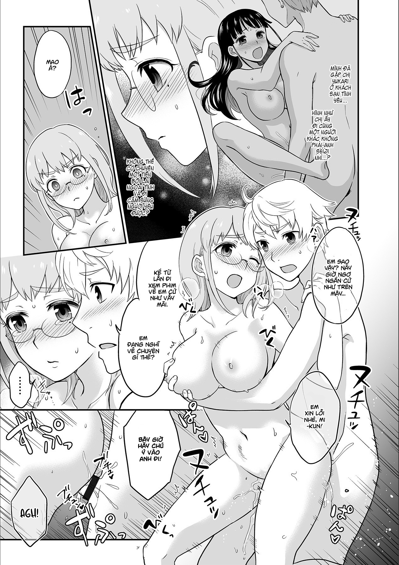 Đọc truyện hentai Anh ta không thể làm em thỏa mãn vậy thì anh có làm được không? - Chap 10