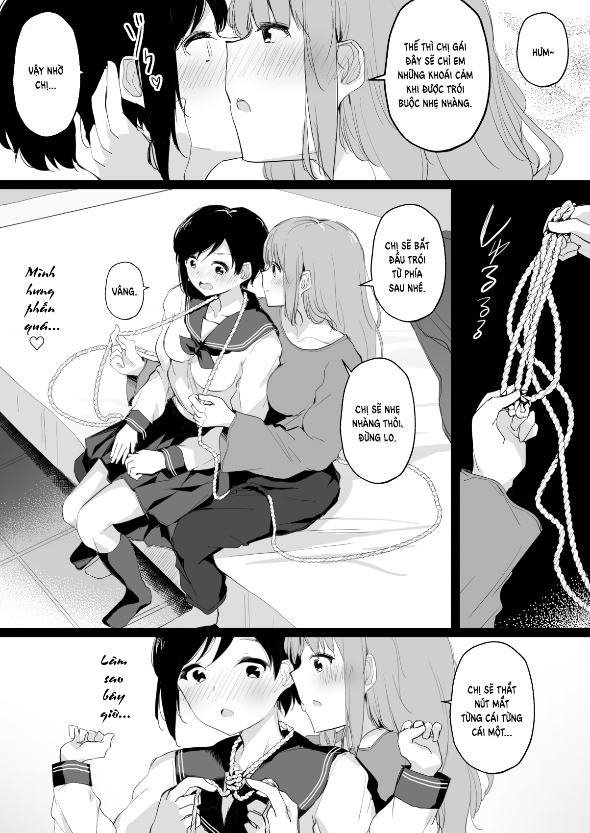 Đọc truyện hentai Do M Uraaka Joshi ga Kousoku Yuri Ecchi de Onna Doushi no Yosa o Oshiekomarechau Hon - Oneshot 1.1