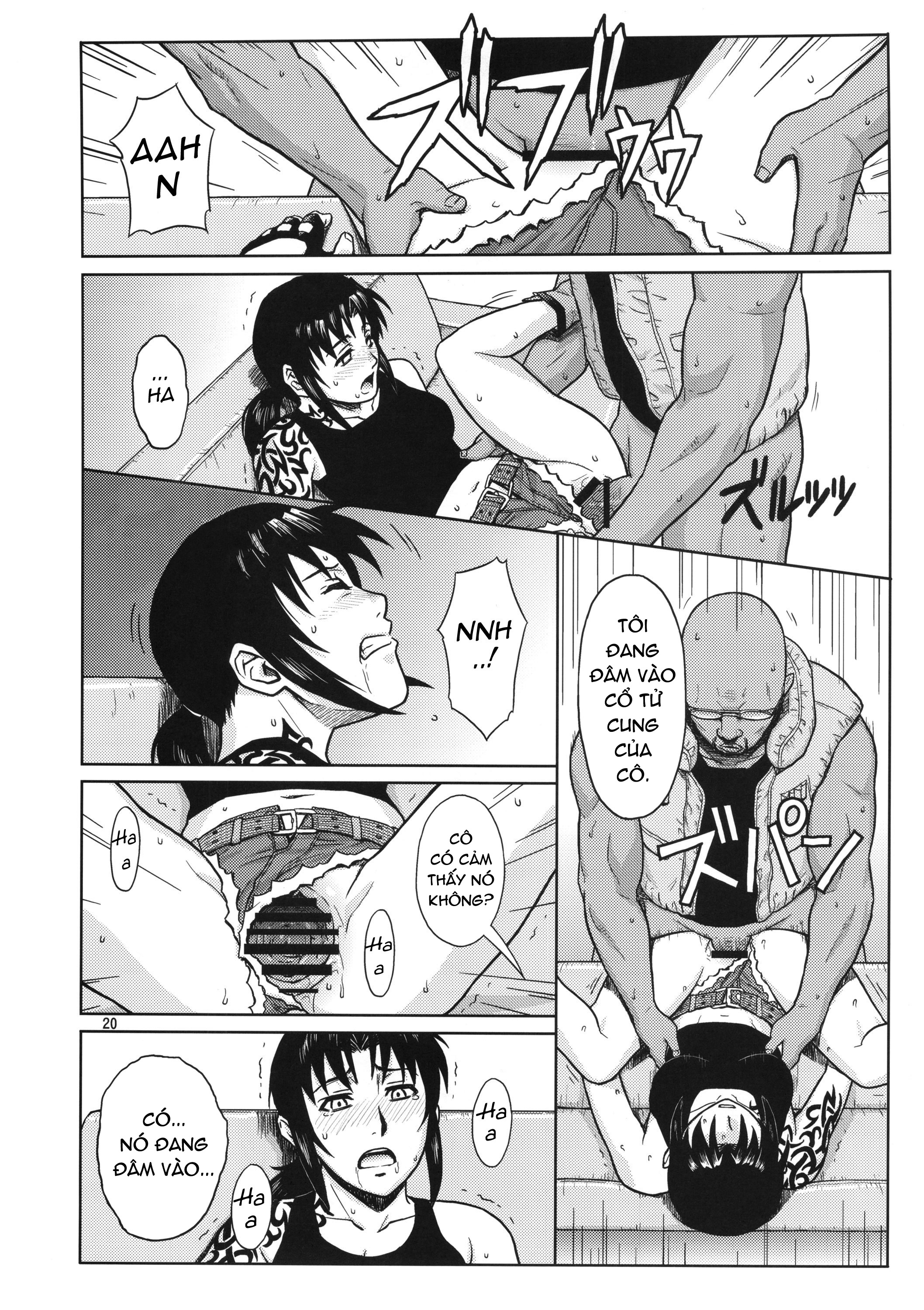 Đọc truyện hentai SUPER BIG SIZE! (BLACK LAGOON) - Oneshot