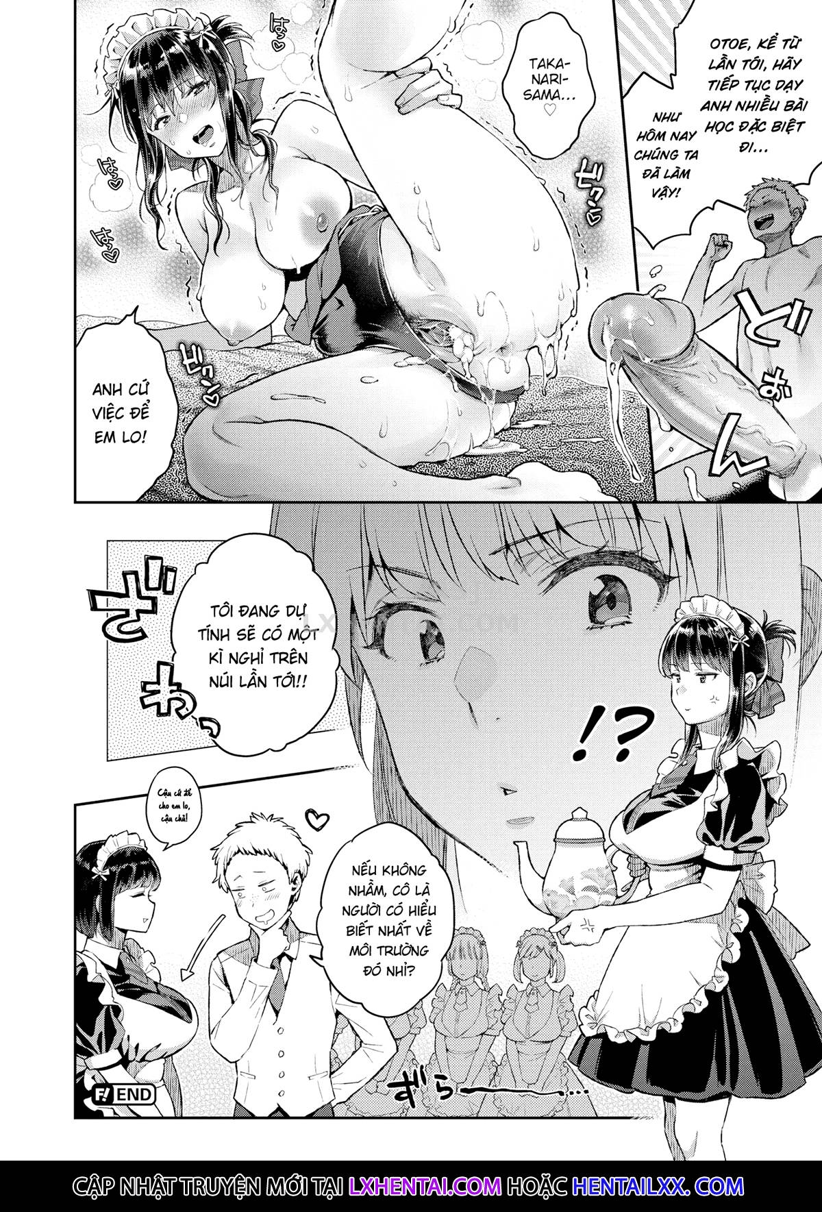 Đọc truyện hentai The Personal Feelings of the Saijouin Family's Maid - Oneshot