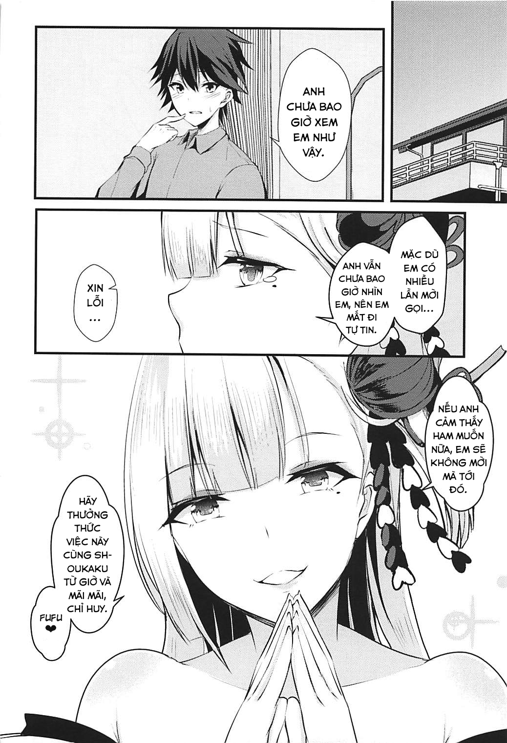 Đọc truyện hentai Có tốt không khi Shoukaku là người biến thái? - Oneshot