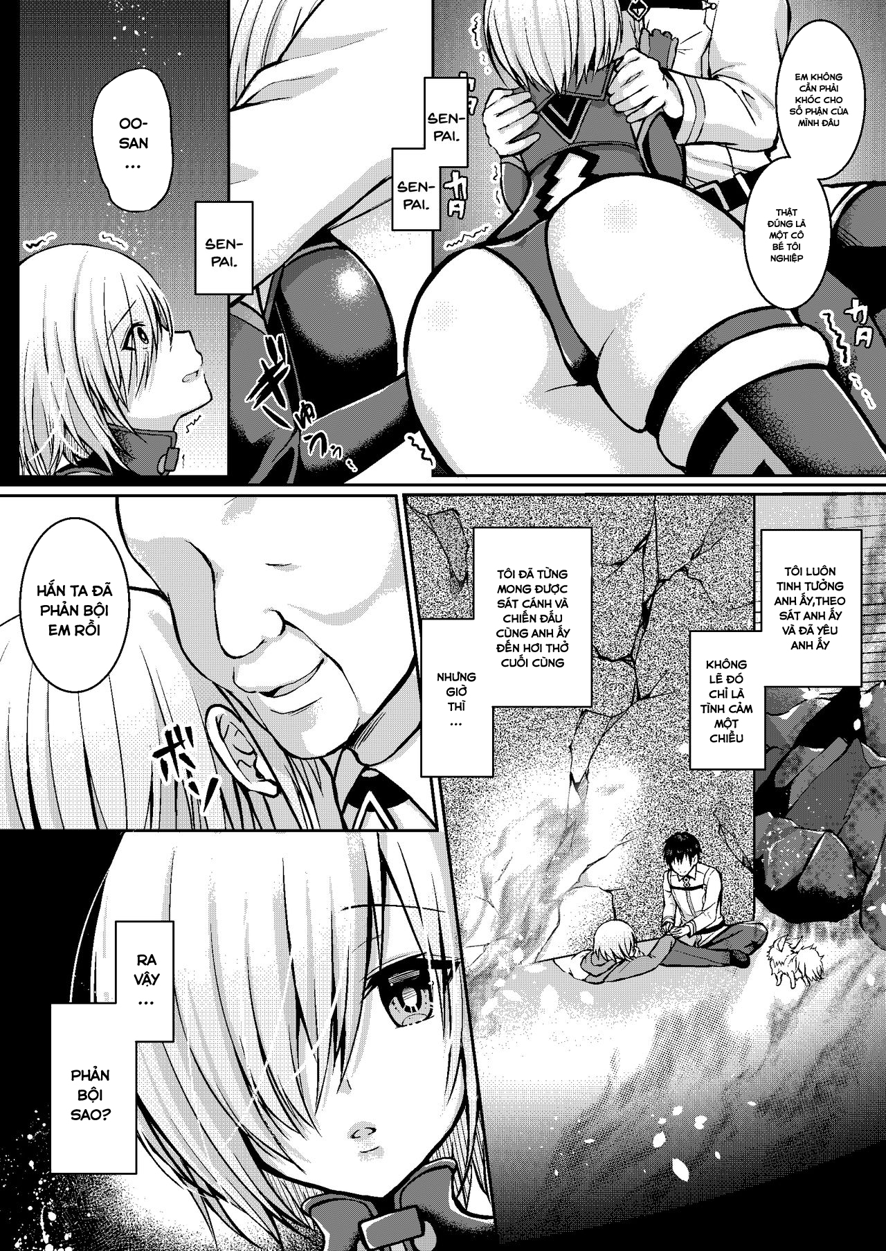 Đọc truyện hentai Senpai ga Sabishiku Saseru kara Ikenain desu yo? - Oneshot