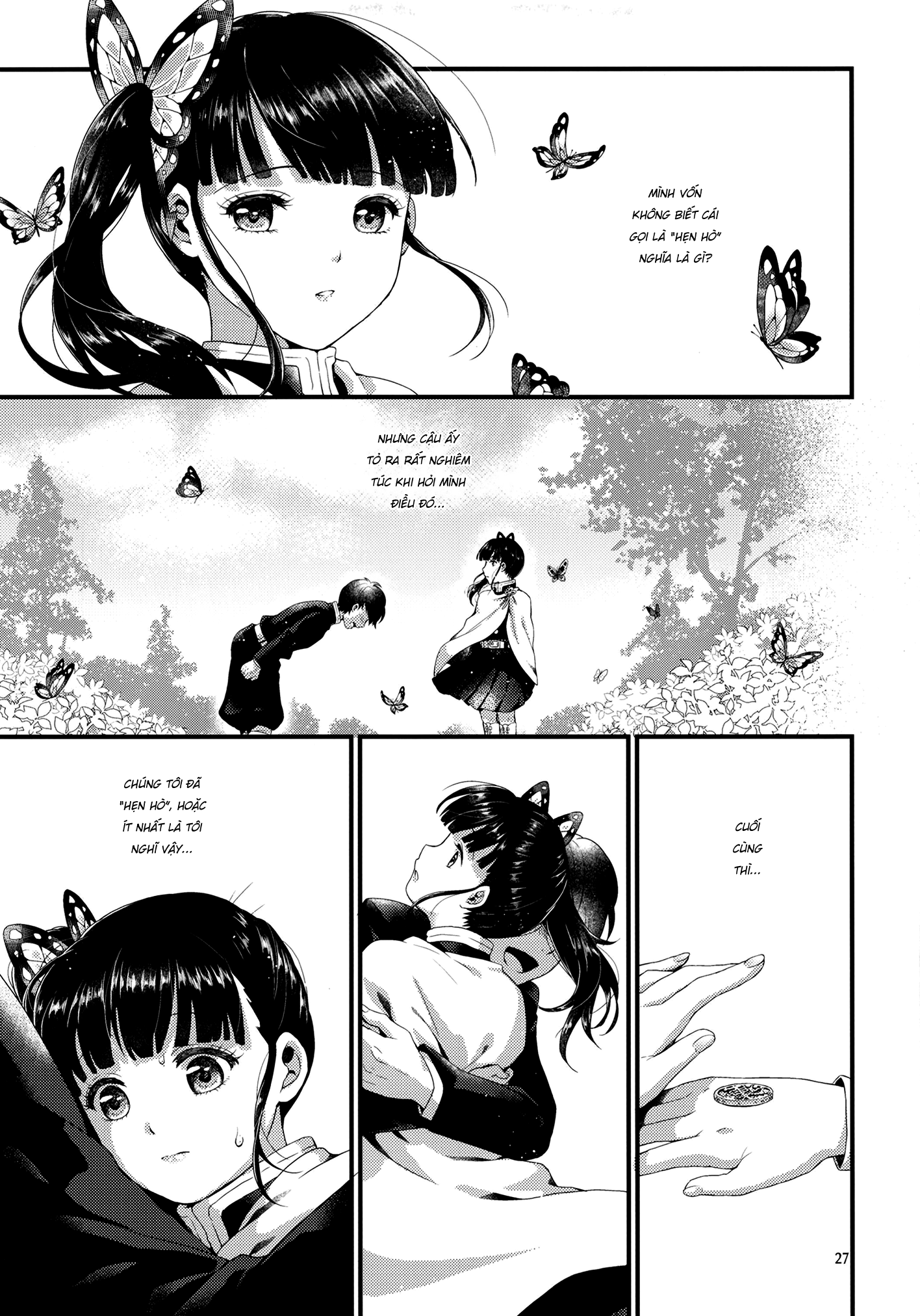 Đọc truyện hentai Chào mừng đến Trang viên Hồ Điệp - Chap 3 [END]: Kanao Tsuyuri & Aoi Kanzaki
