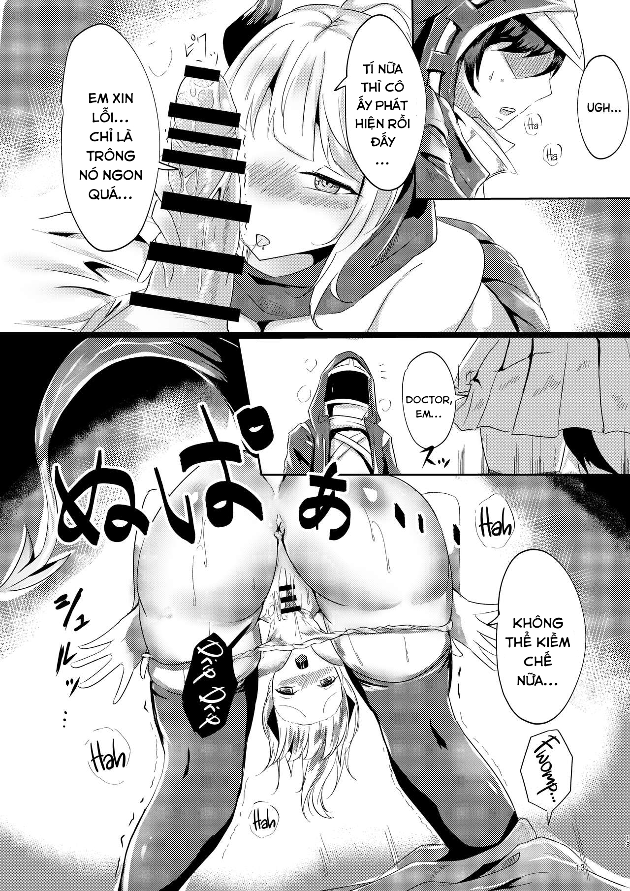 Đọc truyện hentai Majime (?) na Kanojo no Souai Bolt - Oneshot