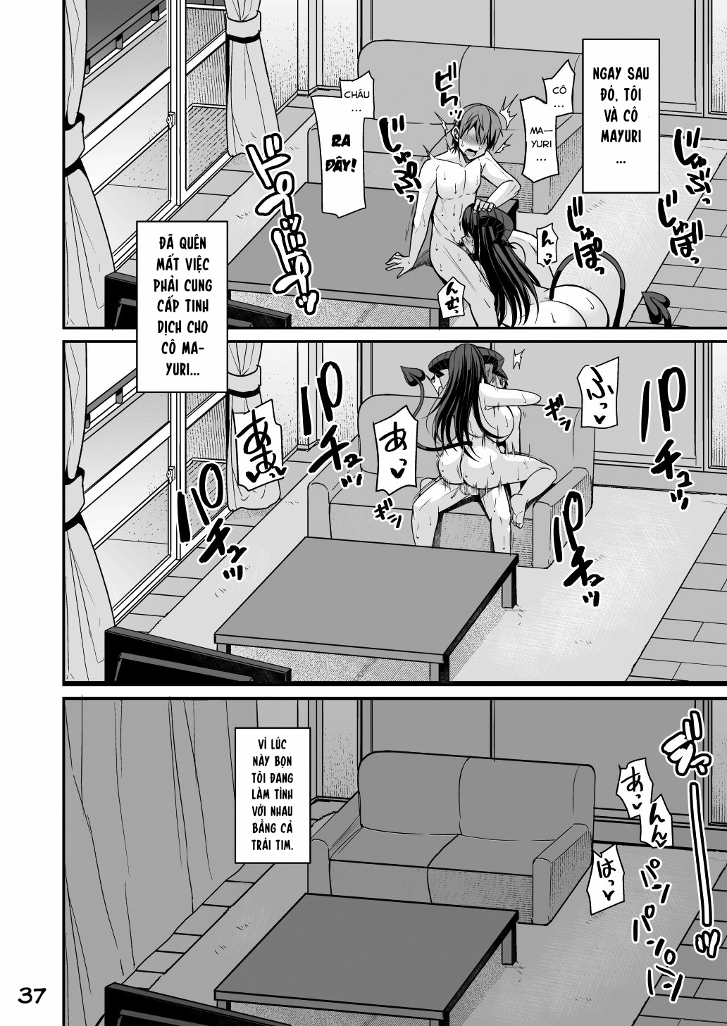 Đọc truyện hentai Cô Hầu Gái Succubus Cực Thicc - Chap 2 - Vẫn là Bánh Mỳ - END