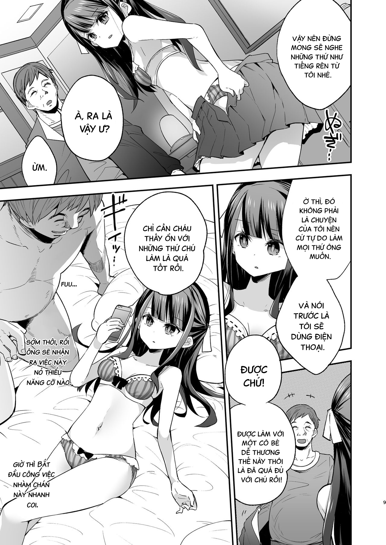 Đọc truyện hentai Ngày mà cô bé khó ở chịu thua ông chú xấu xa. - Oneshot