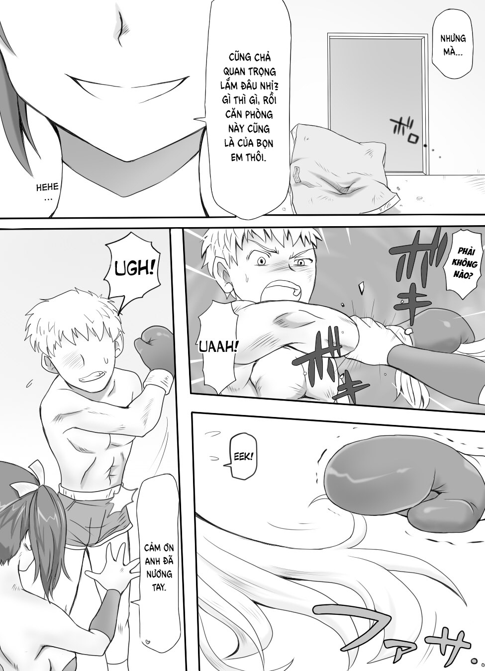 Đọc truyện hentai Naburi Tokidoki Shasei ~Kouhai no Joshi ni Makete Shasei Saserareta Ore~ - Chap 1