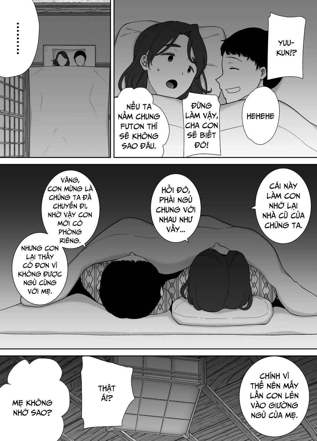 Đọc truyện hentai Mẹ là người phụ nữ mà tôi yêu - Chap 4 - Suối nước nóng