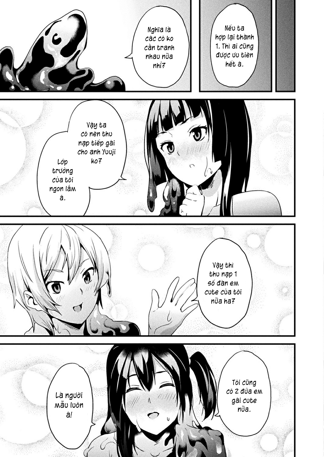 Đọc truyện hentai Sống cùng bé Slime. - Chap 8: Anh xin các em.