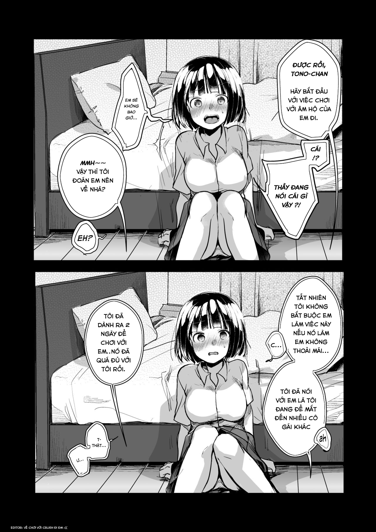 Đọc truyện hentai Một cô gái cảm thấy tốt khi đi học cùng một trường luyện thi - Chap 2