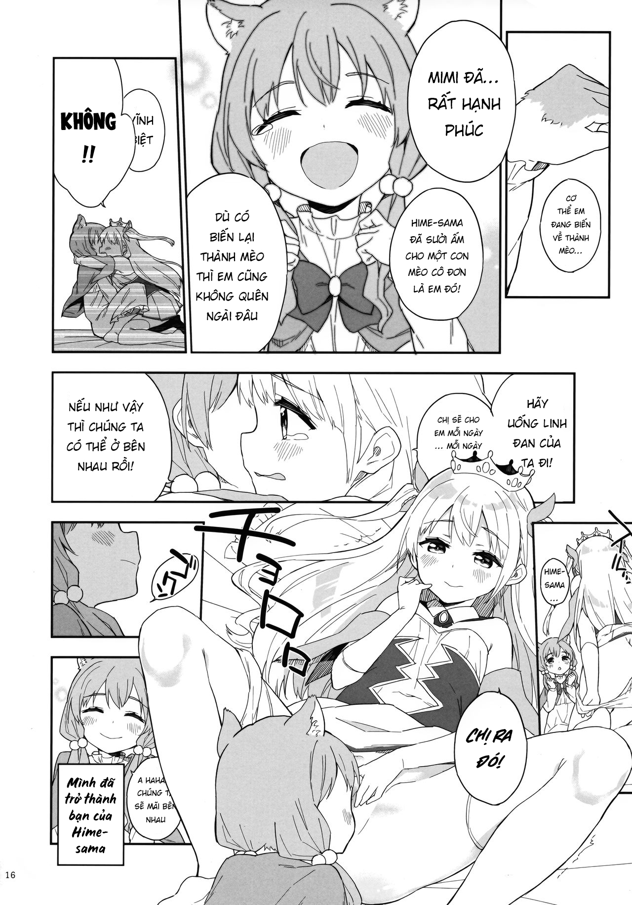 Đọc truyện hentai Hime-sama Sore wa Seisui desu ka? - Oneshot