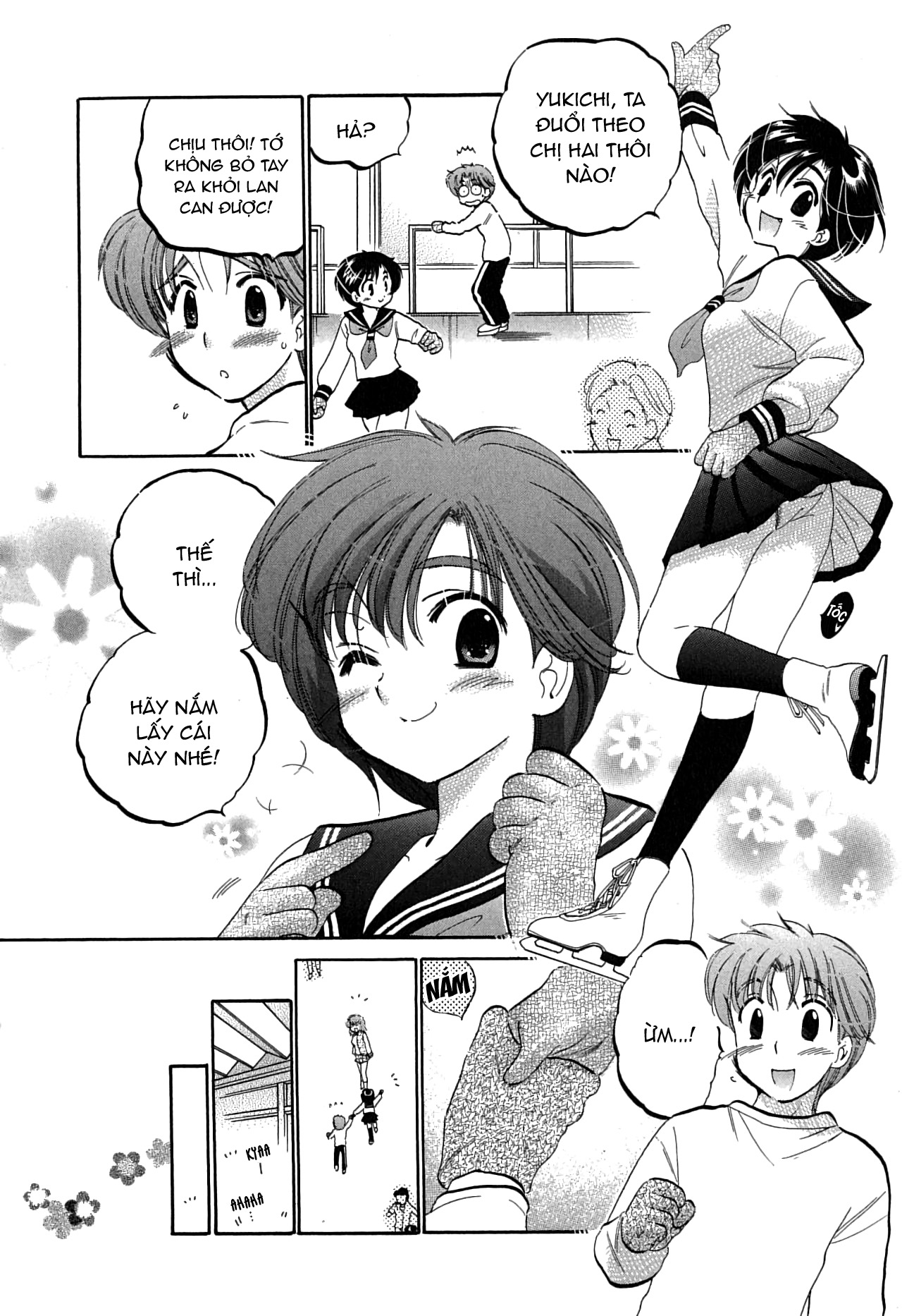 Đọc truyện hentai Mako-chan to Asobo! - Chap 2: Cùng chơi trượt băng nào