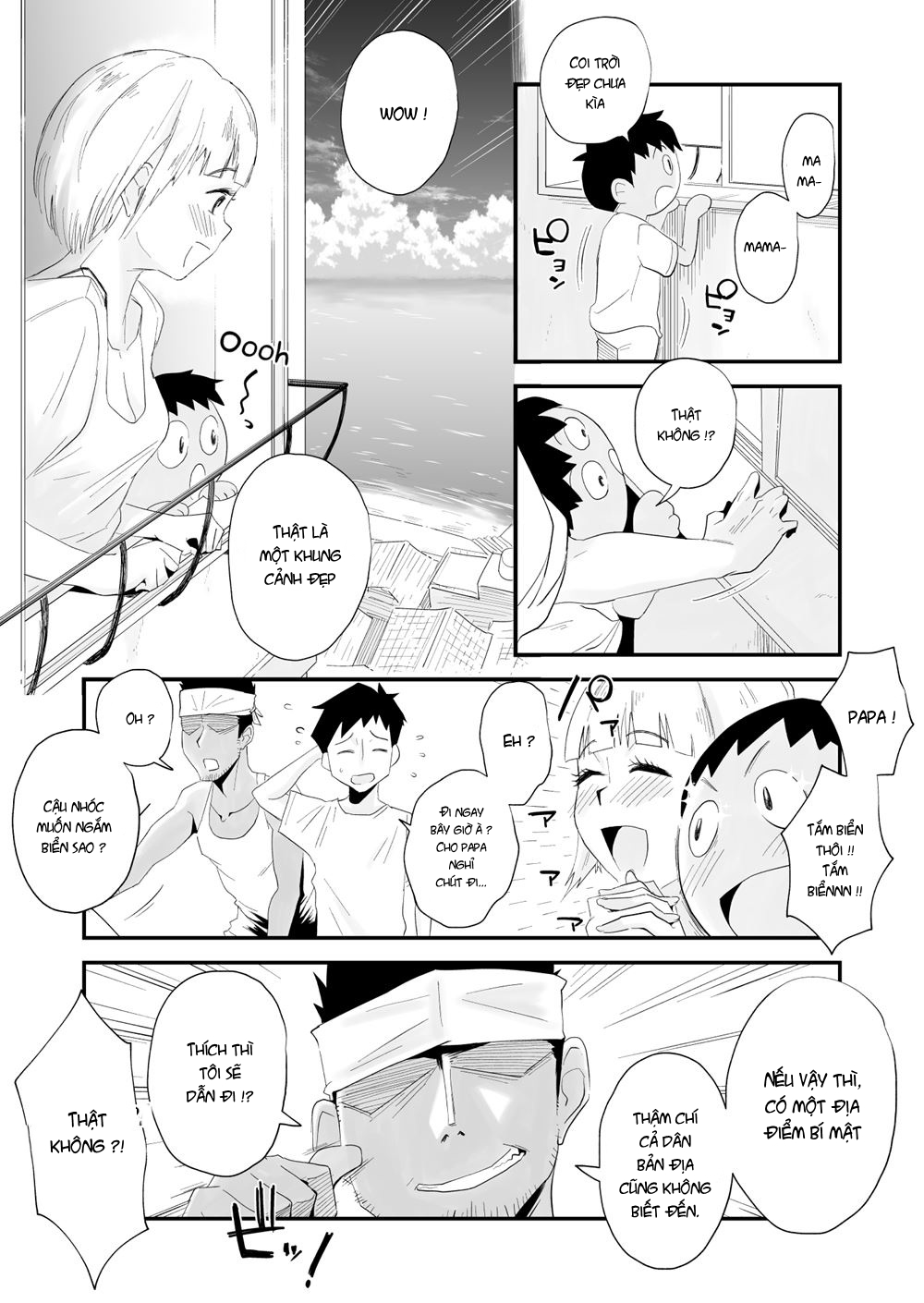 Đọc truyện hentai Mất vợ khi trong chuyến nghỉ hè - Part 1