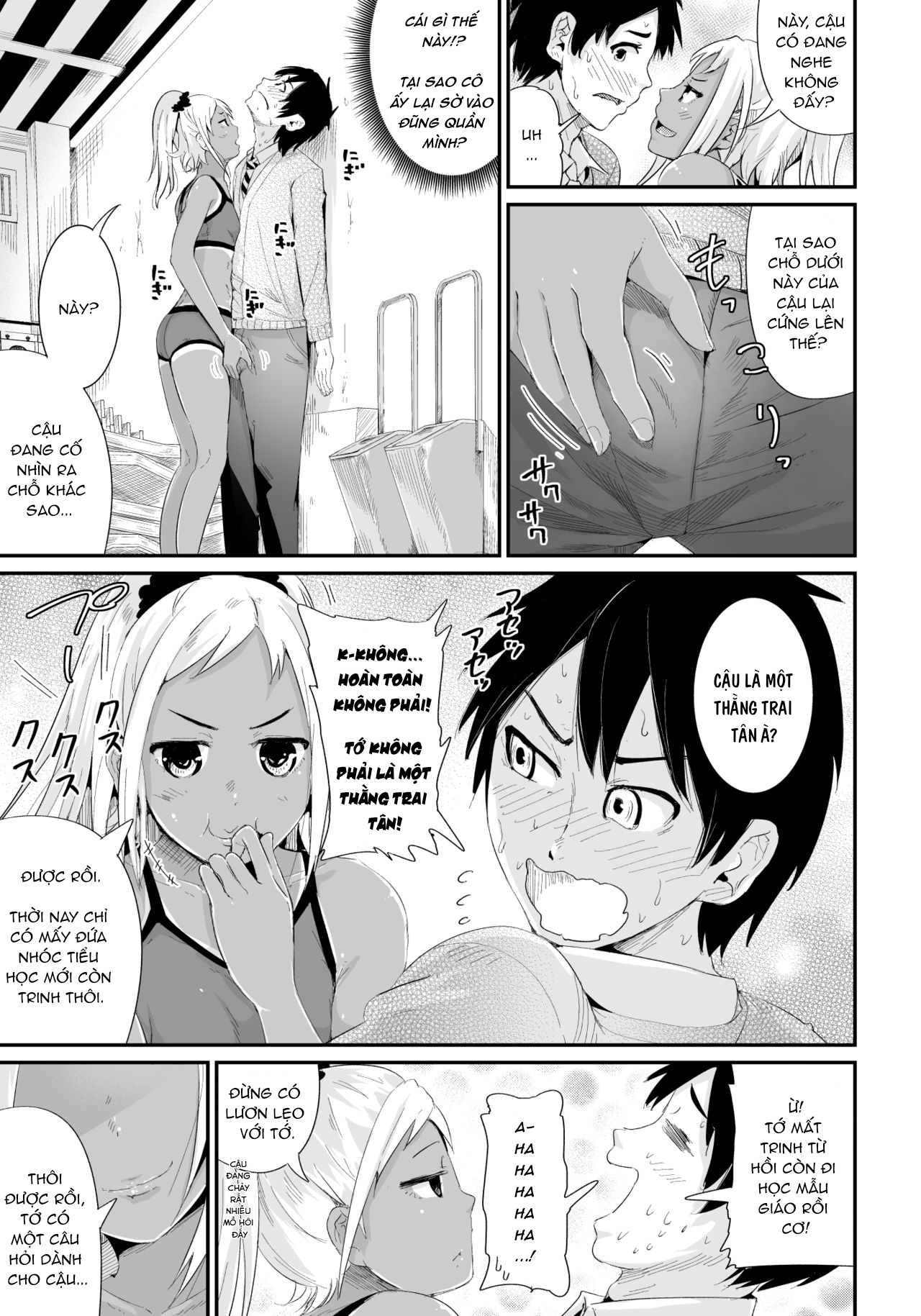 Đọc truyện hentai Họ muốn gạ địt một thằng trai tân như tôi! - Chap 2