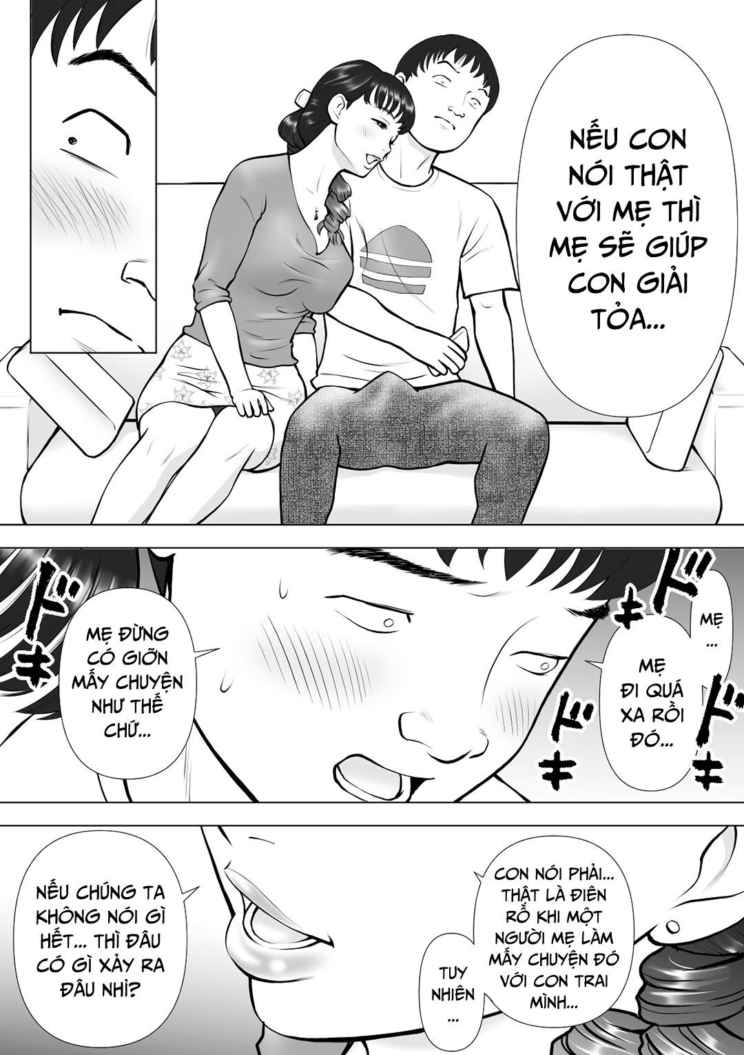 Đọc truyện hentai My Semen Spilling From My Mother's Lips - Oneshot