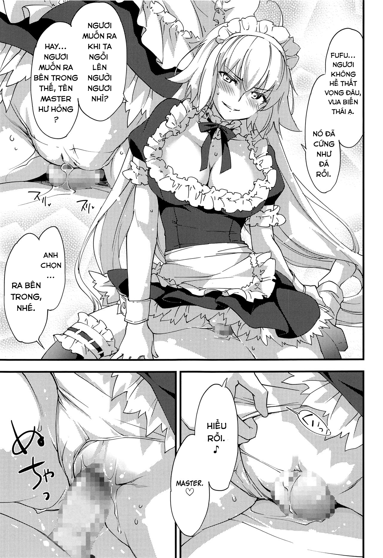 Đọc truyện hentai Hầu gái Jeanne, phục vụ nào! - Oneshot