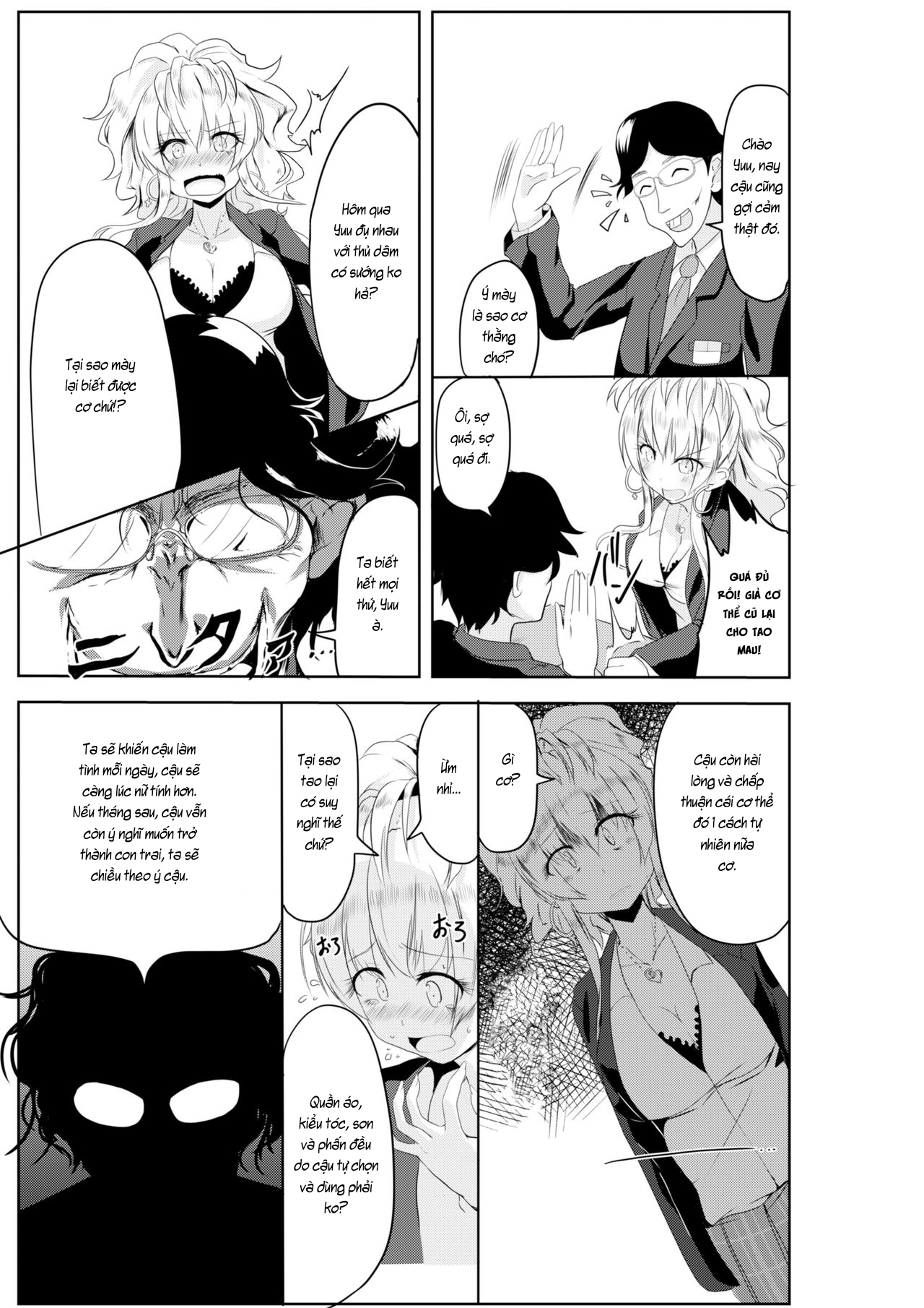 Đọc truyện hentai Gal-iro ni Somaru - Chap 3: Sa đọa.