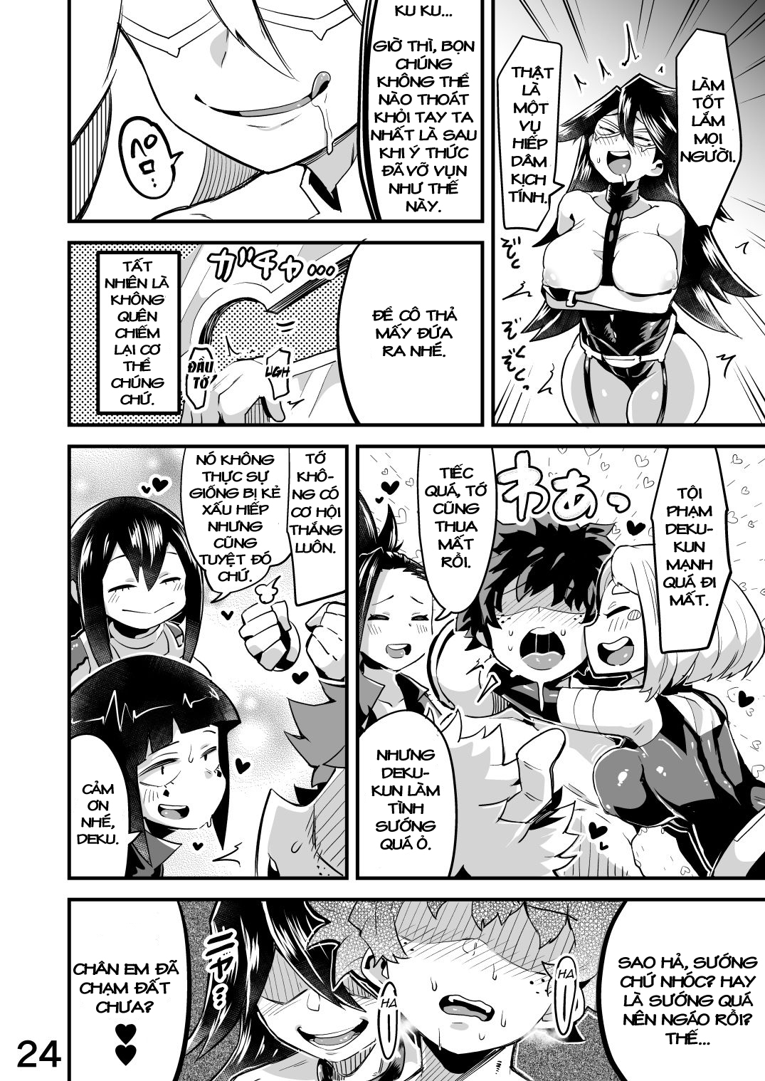 Đọc truyện hentai Boku to Nottori Villain Nakademia - Chương 2