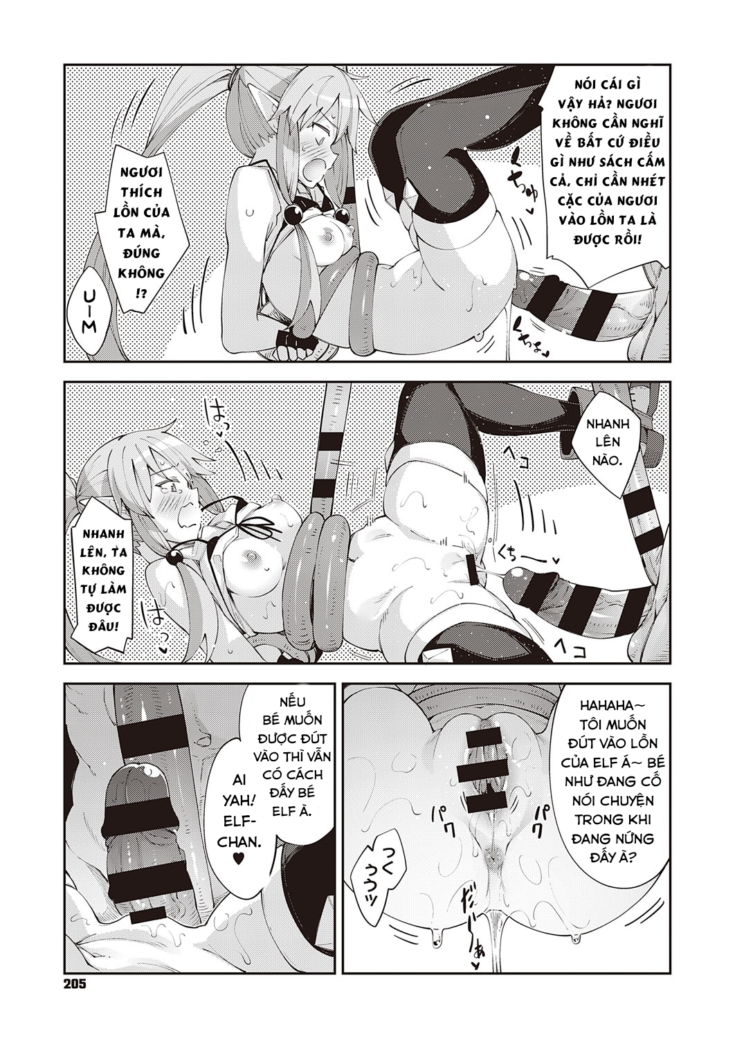 Đọc truyện hentai Iseaki Kitanode Sukebe Skill de Zenryoku Ouka Siyouto Omou - Chap 3
