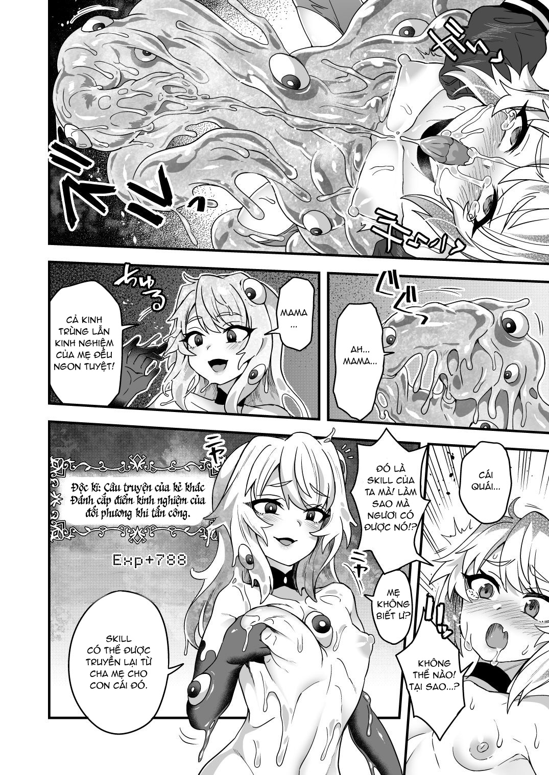 Đọc truyện hentai Chuyển sinh vởi Cheat Skill, tôi trở thành mẹ của Slime - Chap 1-2