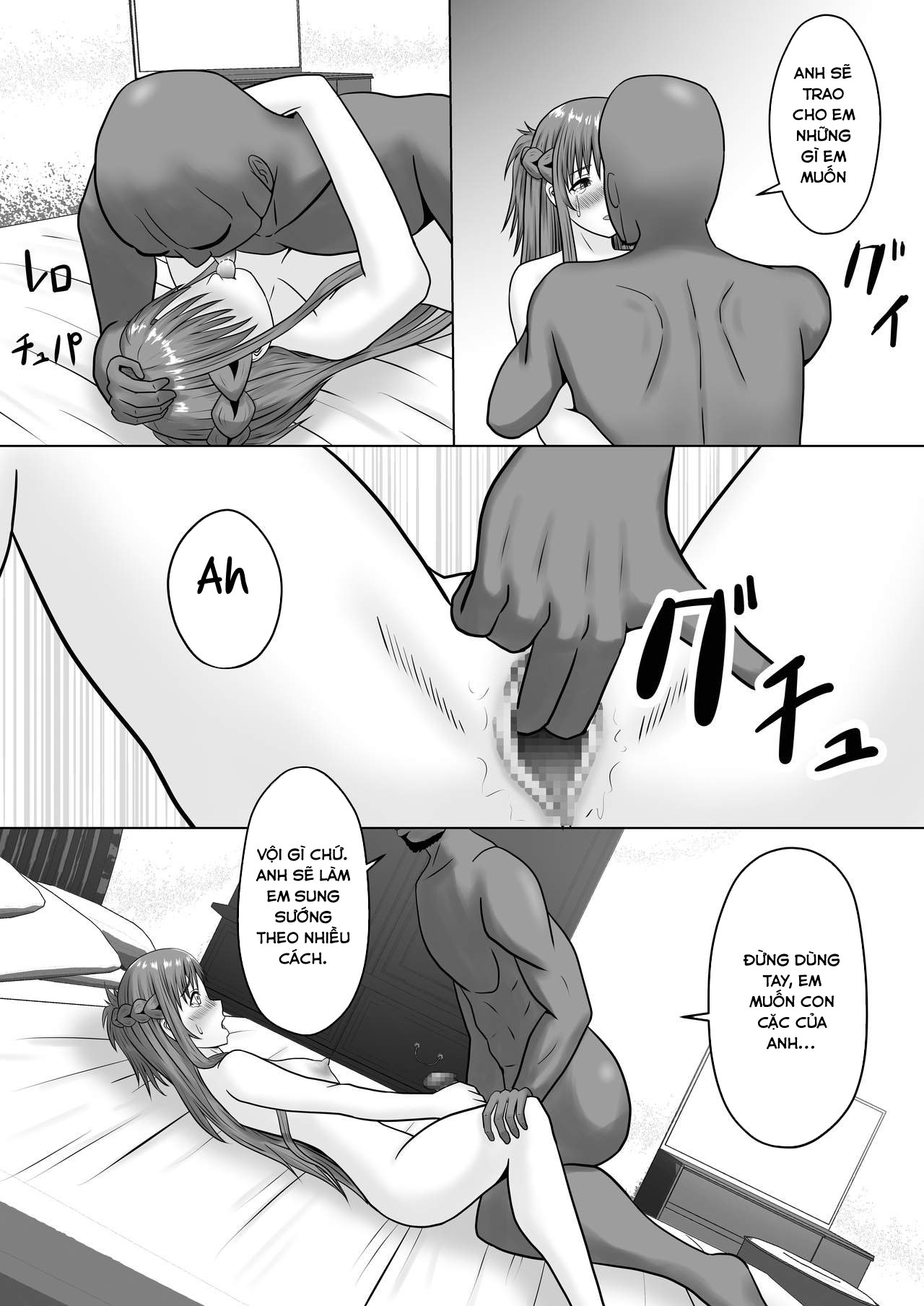 Đọc truyện hentai Asuna no Ayamachi - Oneshot