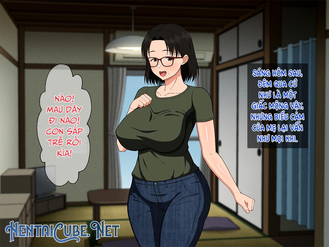 Đọc truyện hentai Khao khát người mẹ vú bự trong căn phòng nhỏ - Chap 3