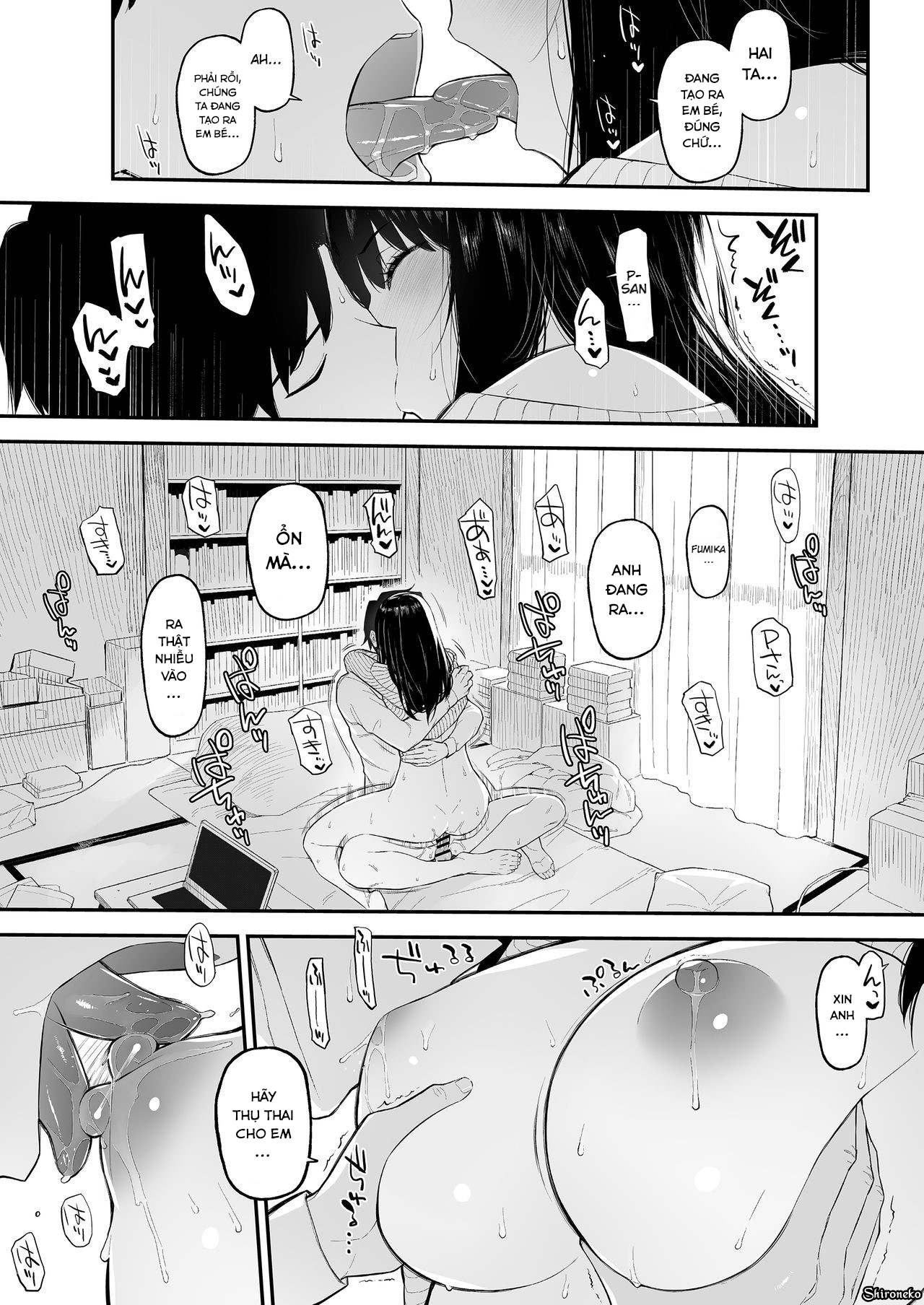 Đọc truyện hentai Fumi Fumi ga Oku-san ni Naru Hon - Oneshot