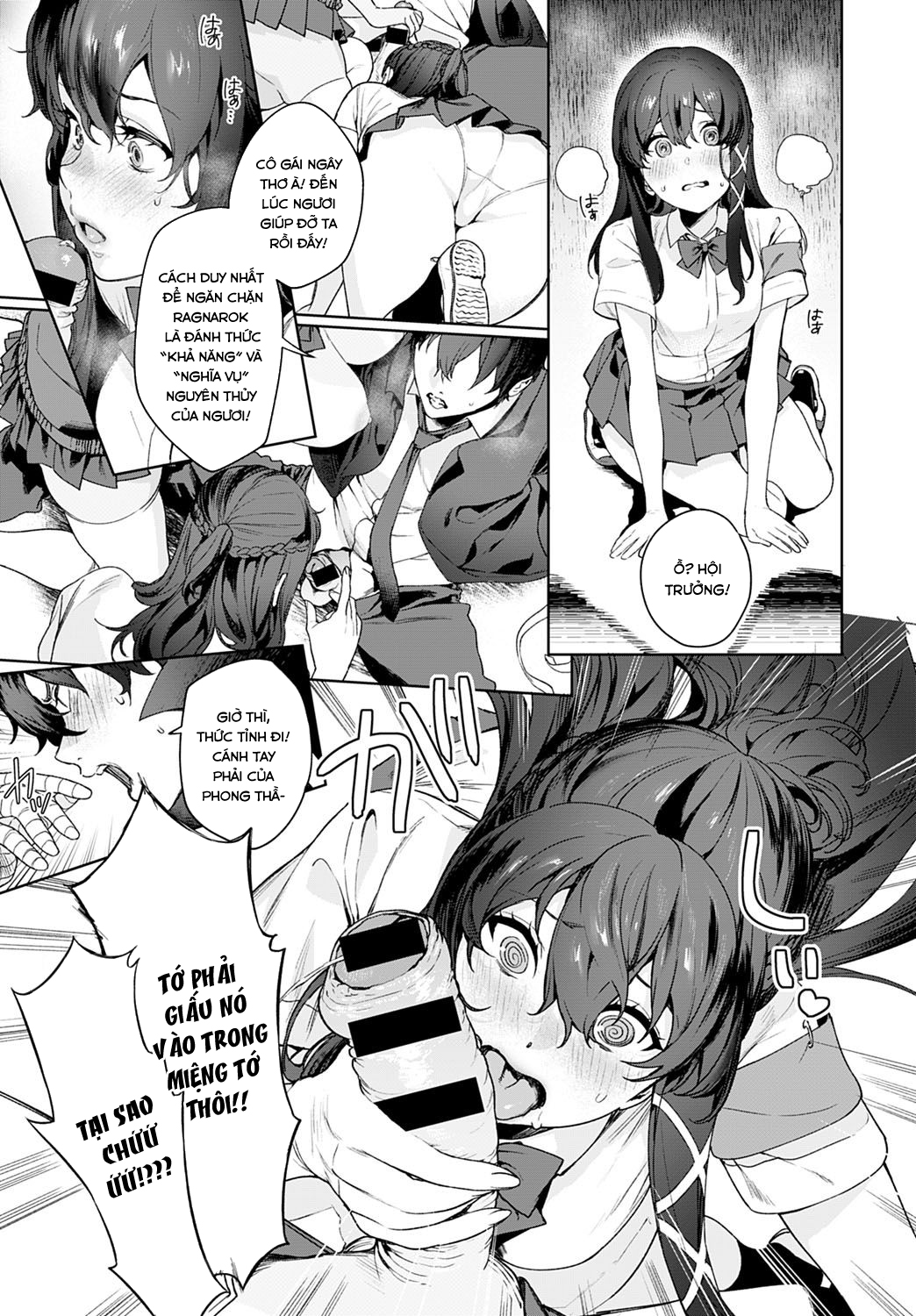 Đọc truyện hentai †Ankoku Datsui†〜Kaichou to Kuro Gyaru〜 - Oneshot
