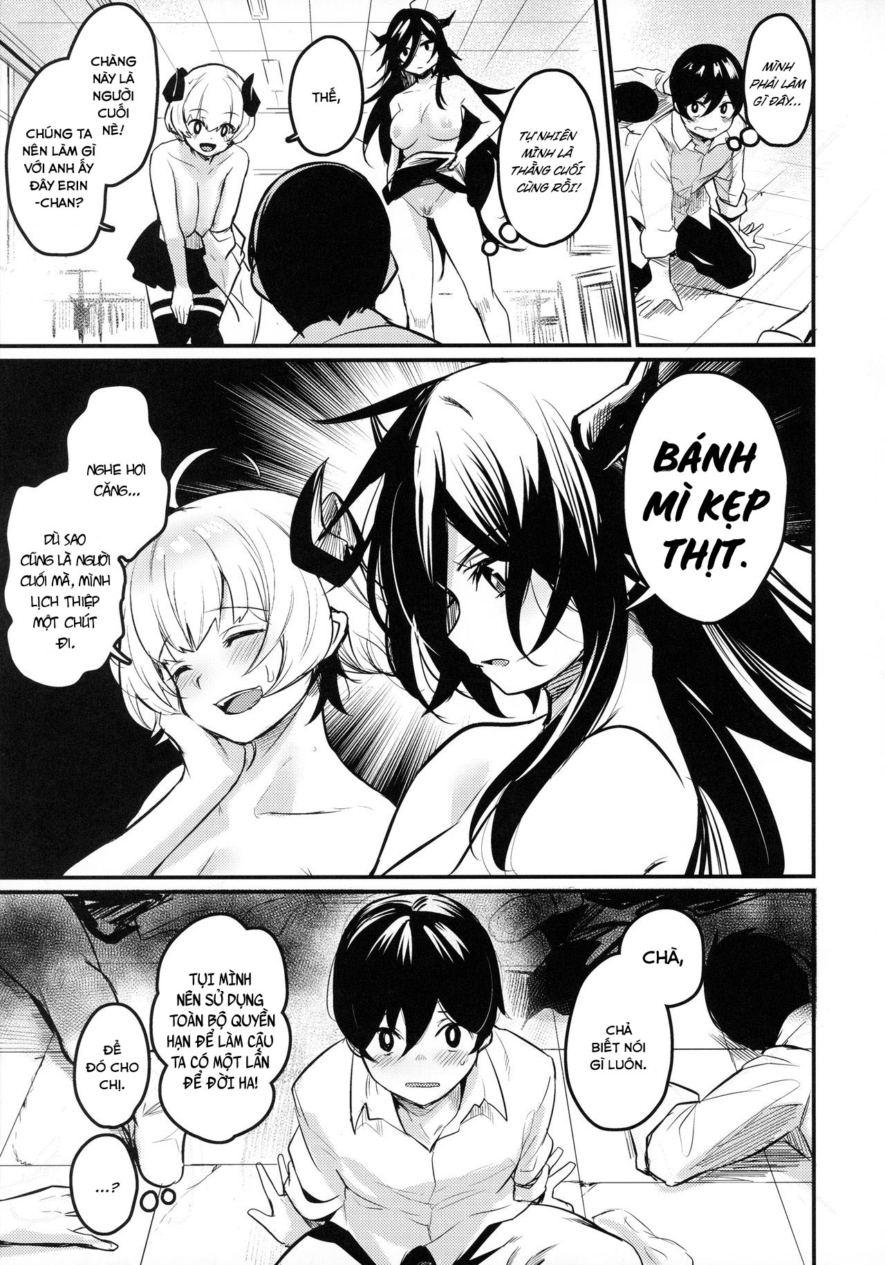 Đọc truyện hentai Succubi Chiếm Trường - Oneshot