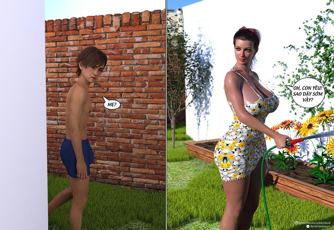 Đọc truyện hentai Thỏa mãn nhu cầu của mẹ - Chap 3B