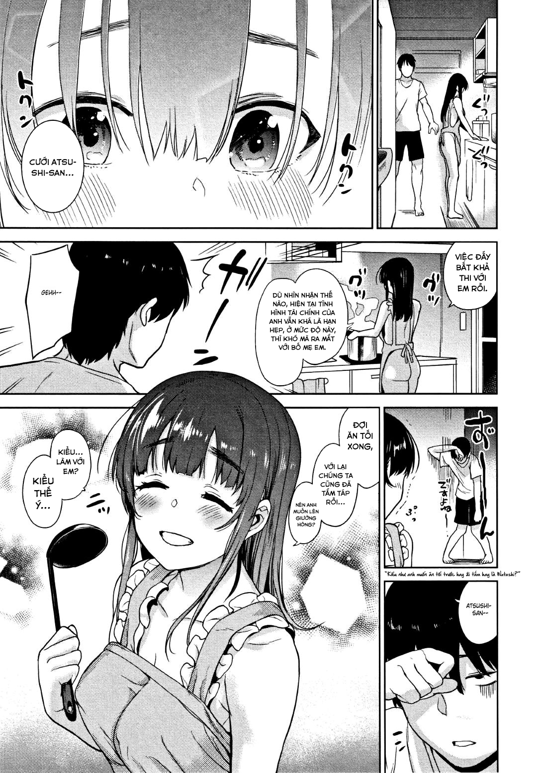Đọc truyện hentai Tôi bắt được 1 cô gái dễ thương nhìn trộm cuốn sách tôi vứt đi - Chap 05: Vợ tương lai