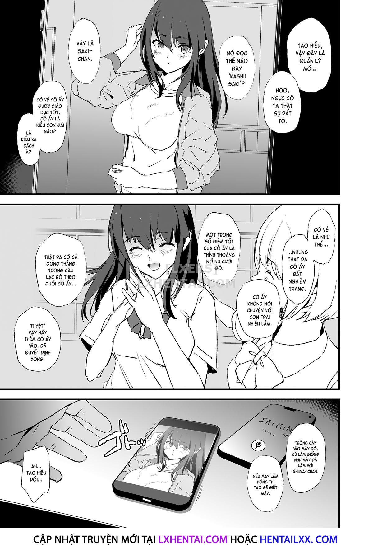 Đọc truyện hentai Cocksleeve Camp - Chap 1 - It Seems Your Girlfriend Is Going To The Cock Sleeve Camp