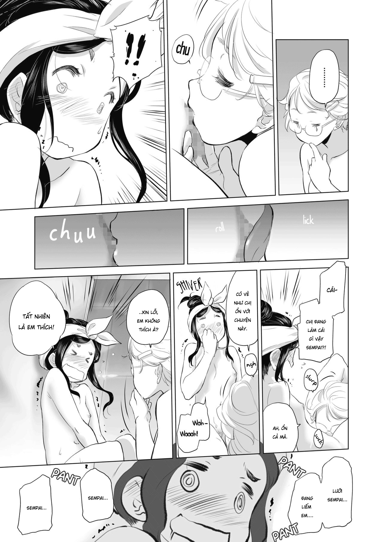 Đọc truyện hentai Tae-chan to Jimiko-san - Chap 2