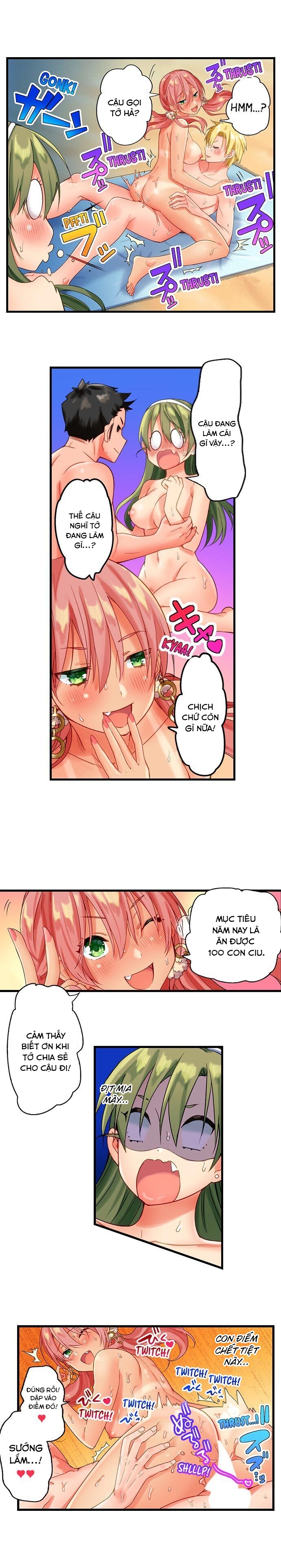 Đọc truyện hentai Cô gái trong trắng lên đỉnh tại bãi biển khoả thân! - Chap 5