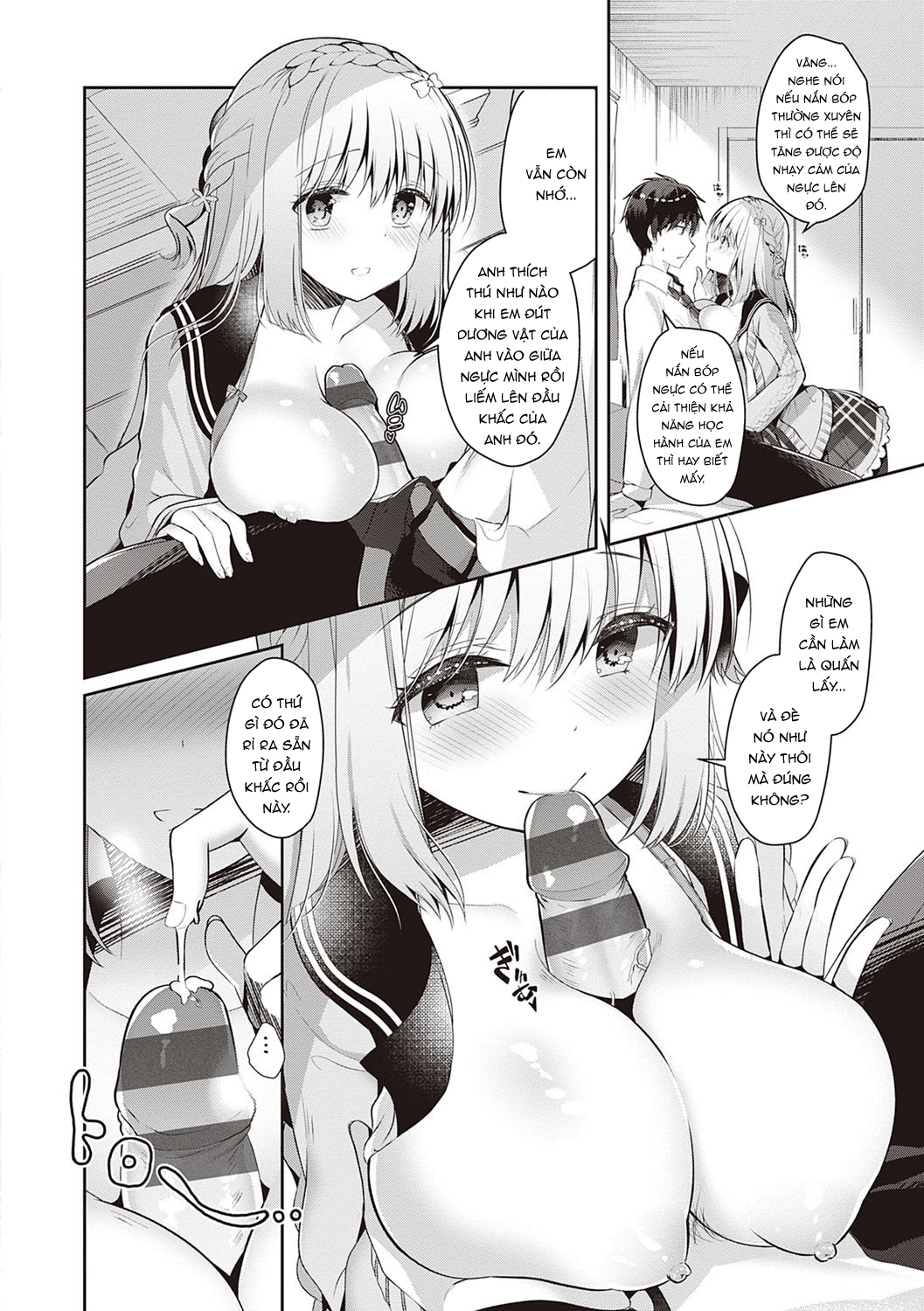 Đọc truyện hentai Osananajimi de Koibito no Kanojo to Shitai Koto Zenbu - Chap 5: Buổi học chung bí mật với người bạn thời thơ ấu