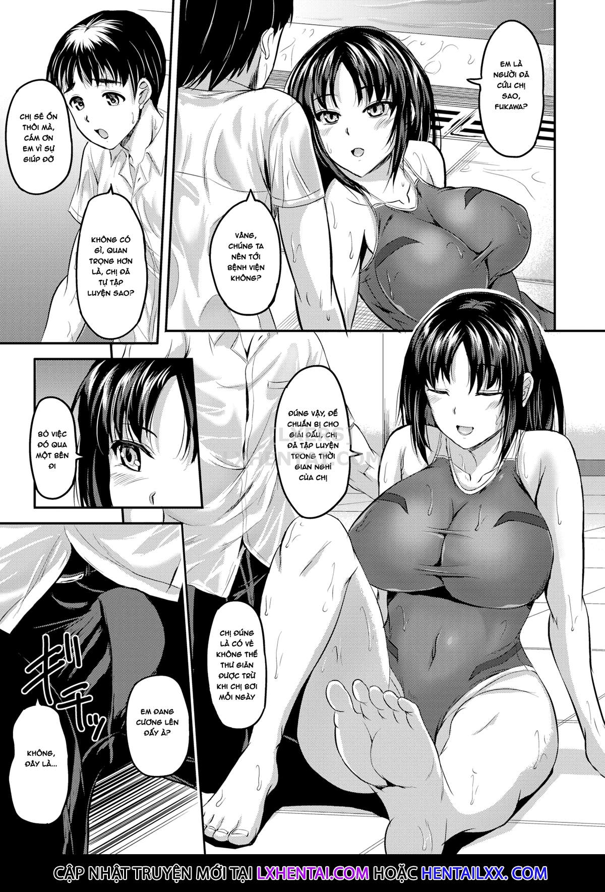 Đọc truyện hentai Showing Off For Him - Oneshot