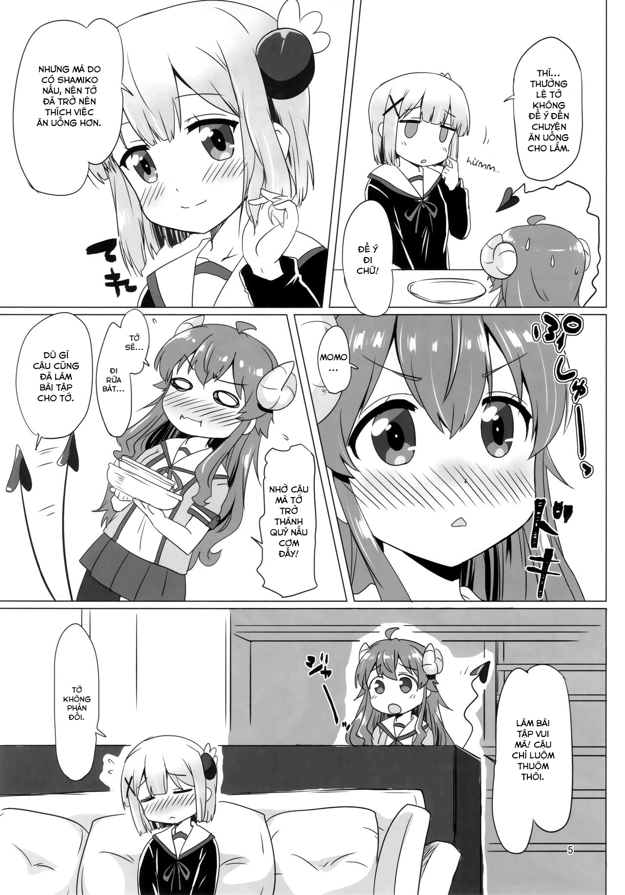 Đọc truyện hentai Người vợ quỷ đảm đang (Machikado Mazoku) - Oneshot
