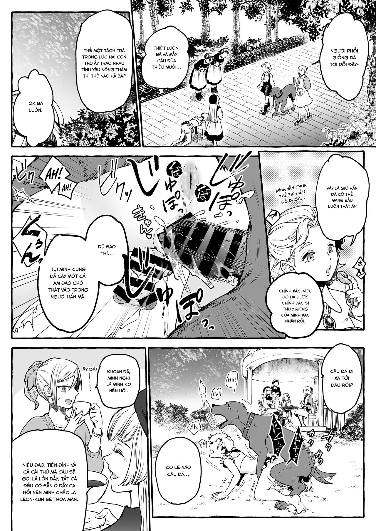 Đọc truyện hentai Osu Inu Ni Metorareta Otoko; ~ Teishuku Na Hanayome Inu No Sodatekata ~ - Oneshot
