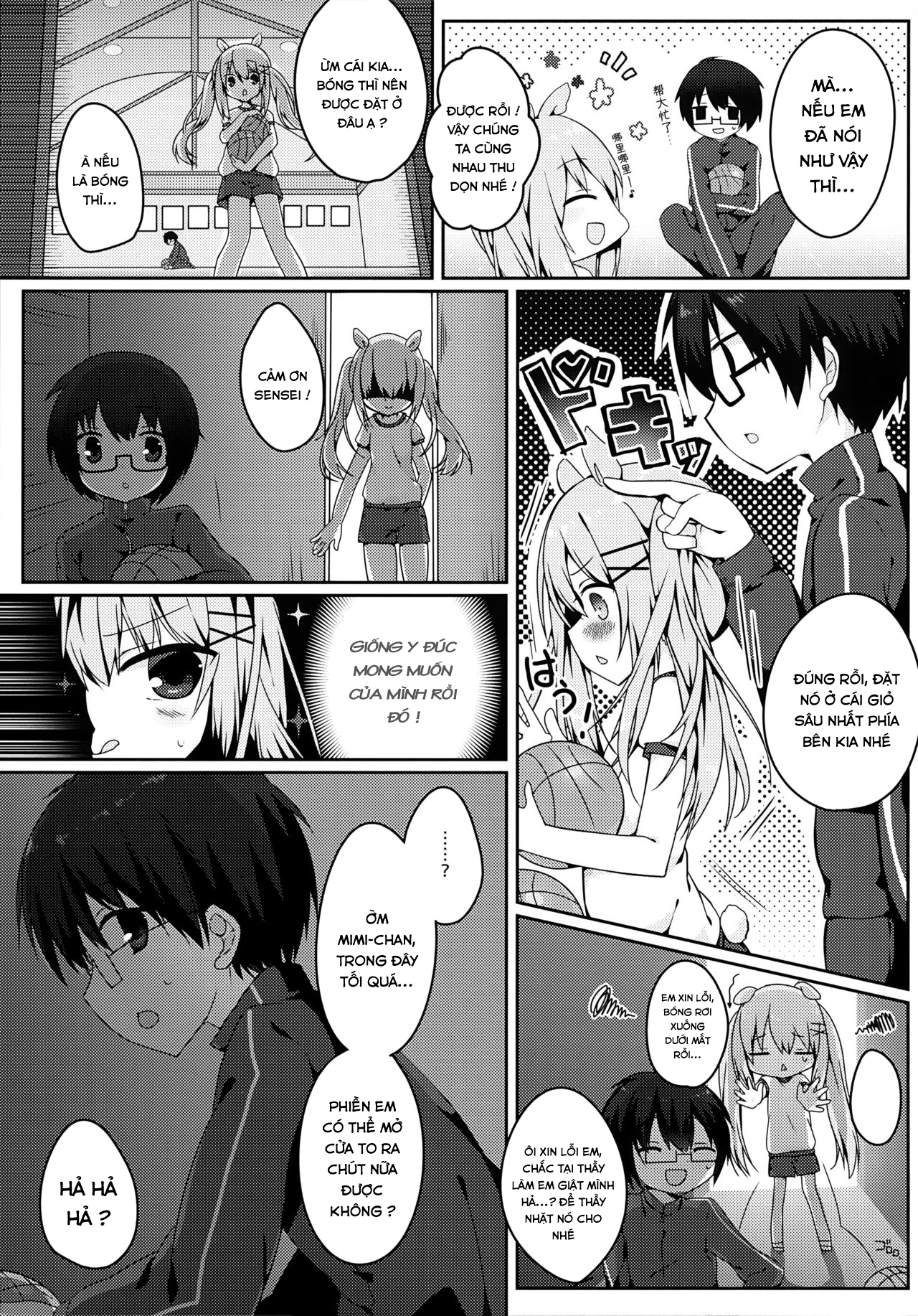 Đọc truyện hentai Mimi-chan no Mero x2 Keikaku - Oneshot