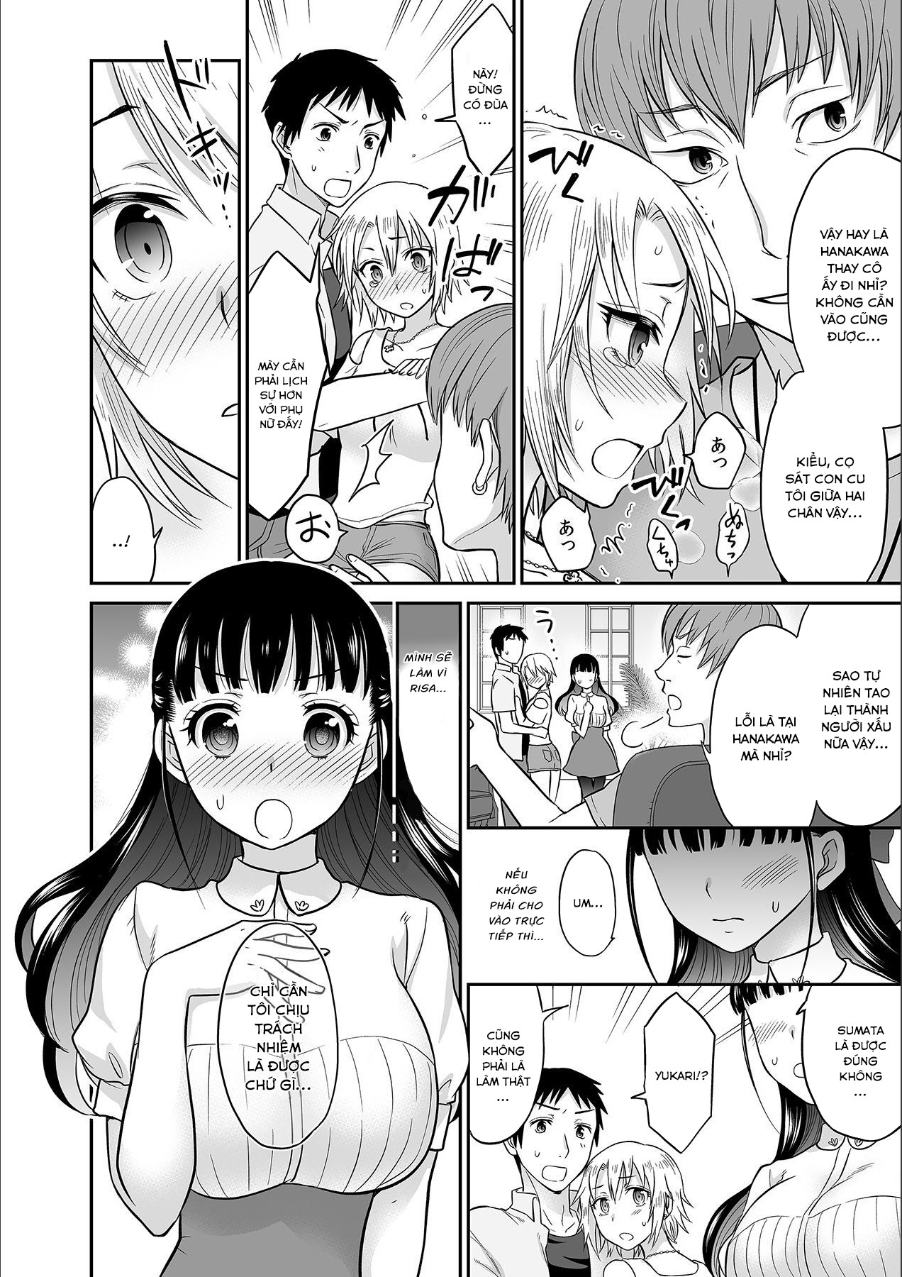 Đọc truyện hentai Anh ta không thể làm em thỏa mãn vậy thì anh có làm được không? - Chap 3