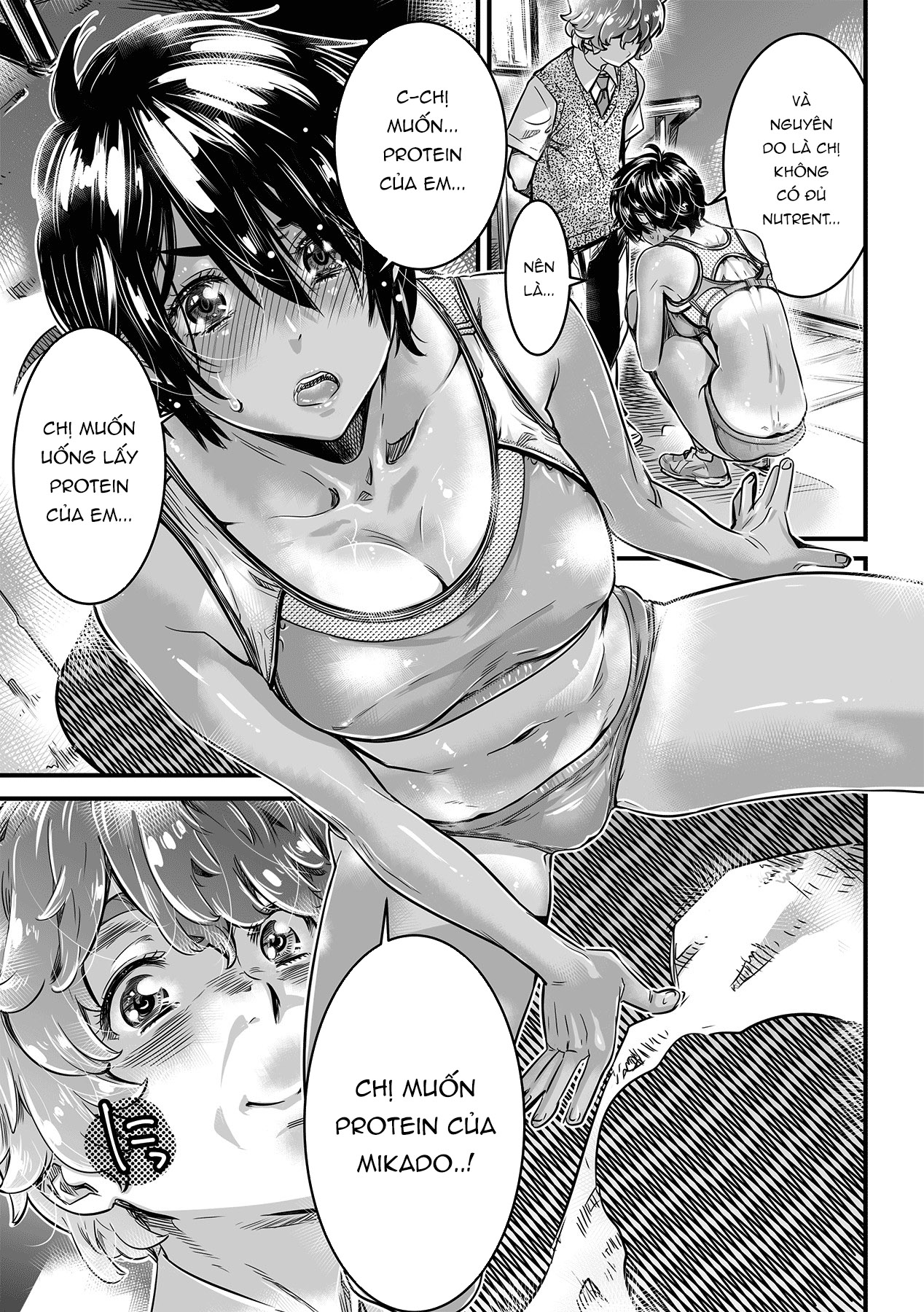 Đọc truyện hentai Chị gái 1m7 khát tình từ nam sinh cấp dưới - Ch. 1