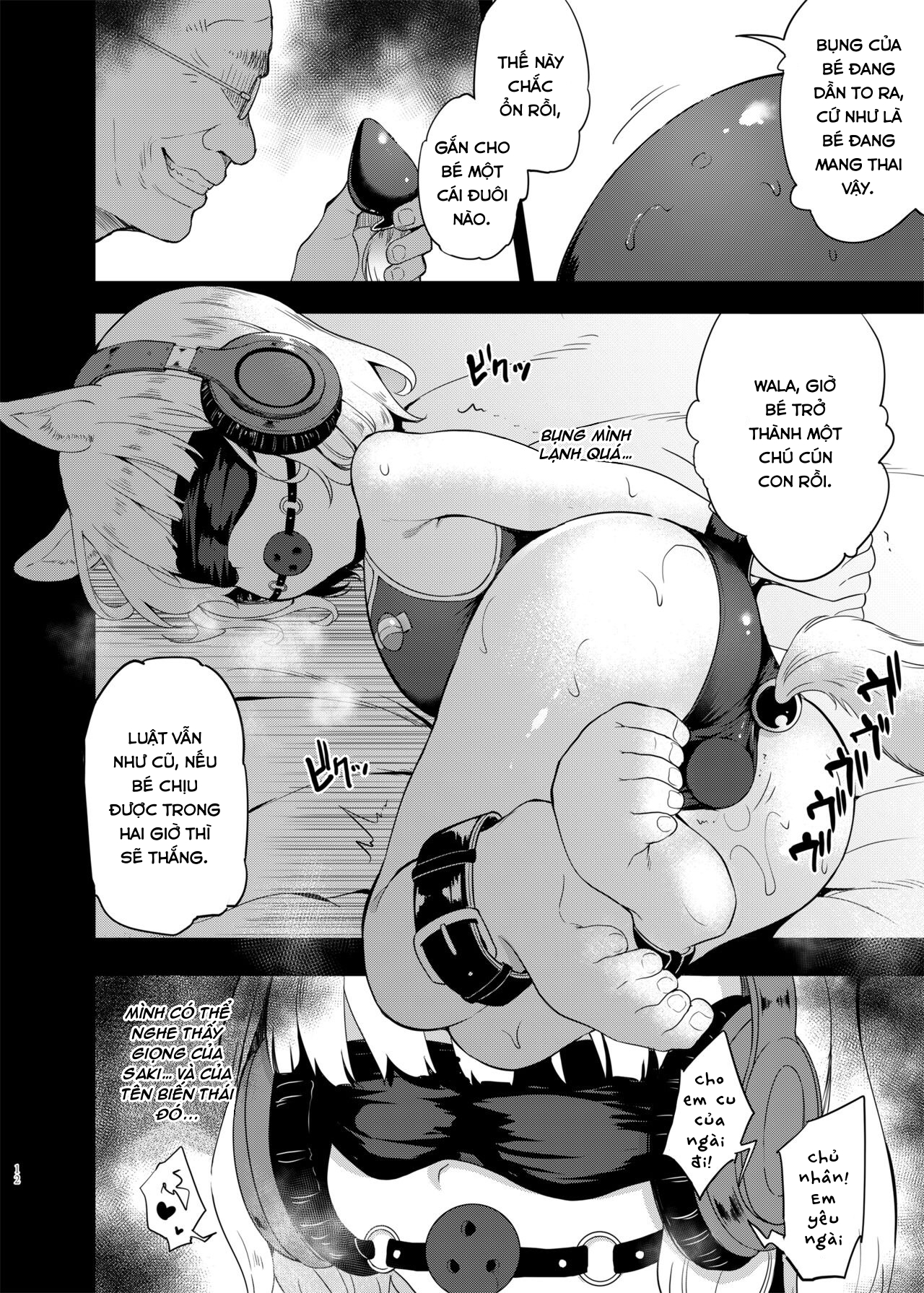 Đọc truyện hentai Seiyouken Choukyou 3 - Oneshot