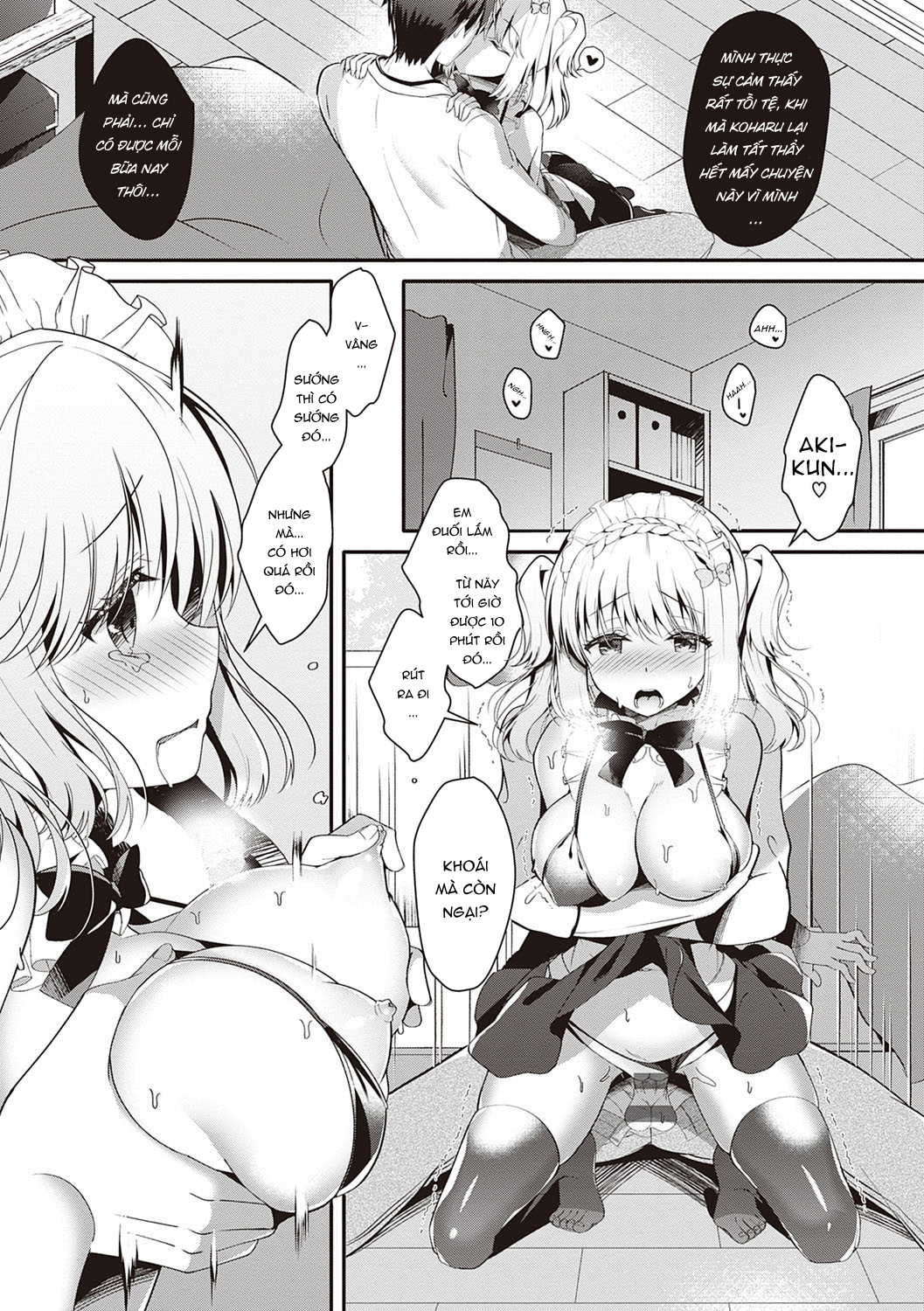 Đọc truyện hentai Osananajimi de Koibito no Kanojo to Shitai Koto Zenbu - Chap 8