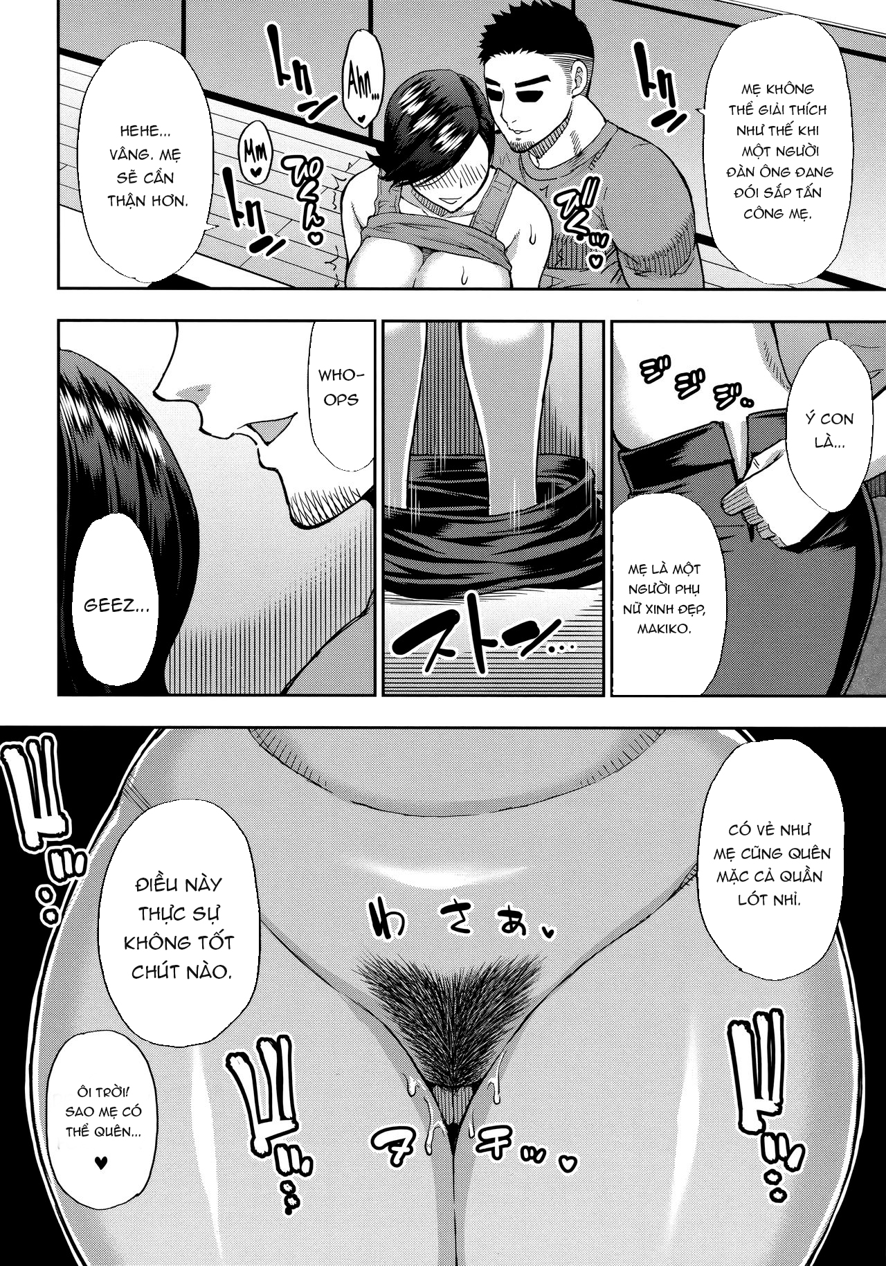 Đọc truyện hentai Làm bất cứ điều gì con thích với mẹ khi ở nhà của mẹ - Chap 2