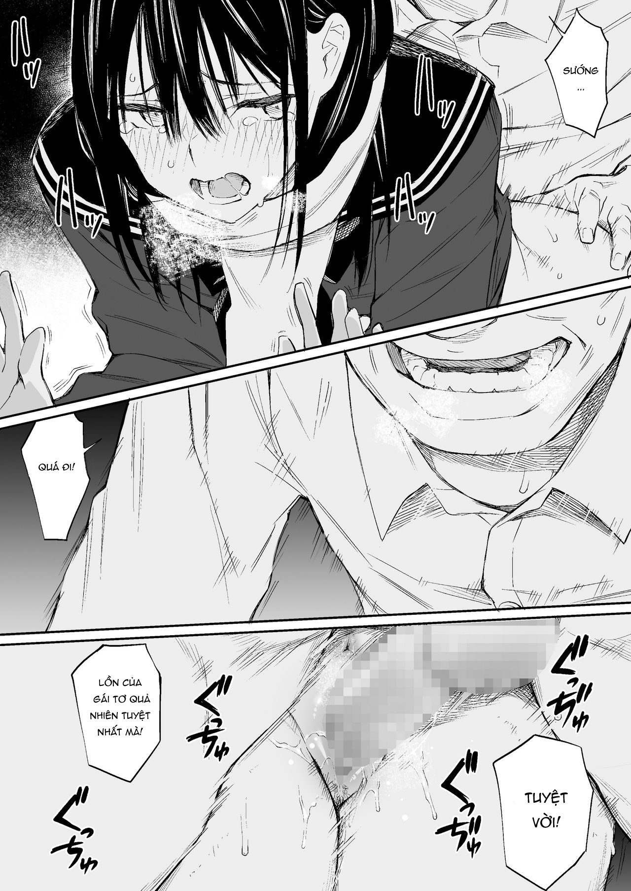 Đọc truyện hentai Lỗ lồn của mình được lấp đầy bởi một chú già - Oneshot
