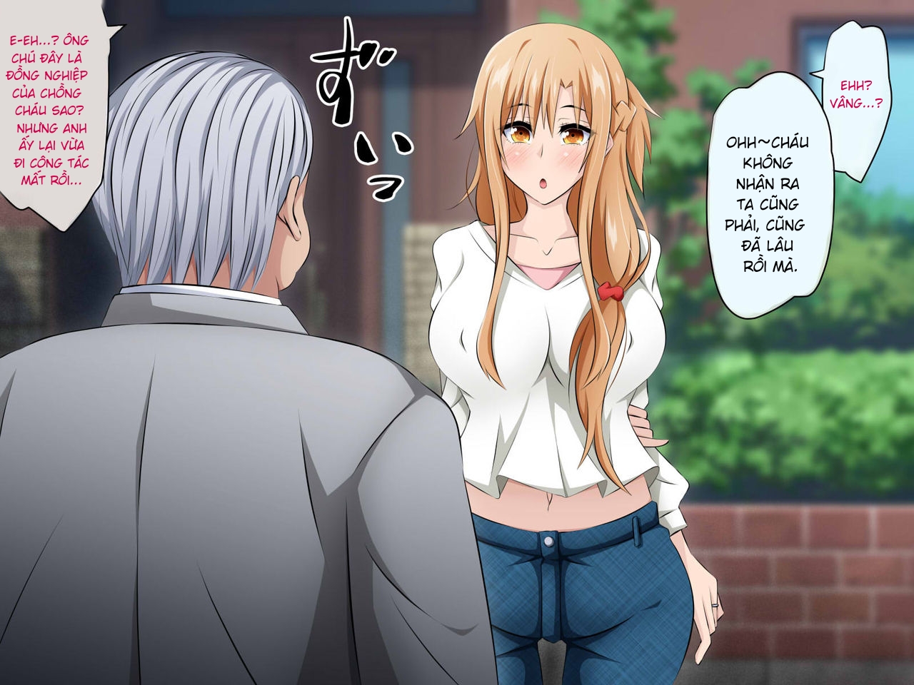 Đọc truyện hentai Hitozuma ni Natta Heroine o Netoru. - Chap 1