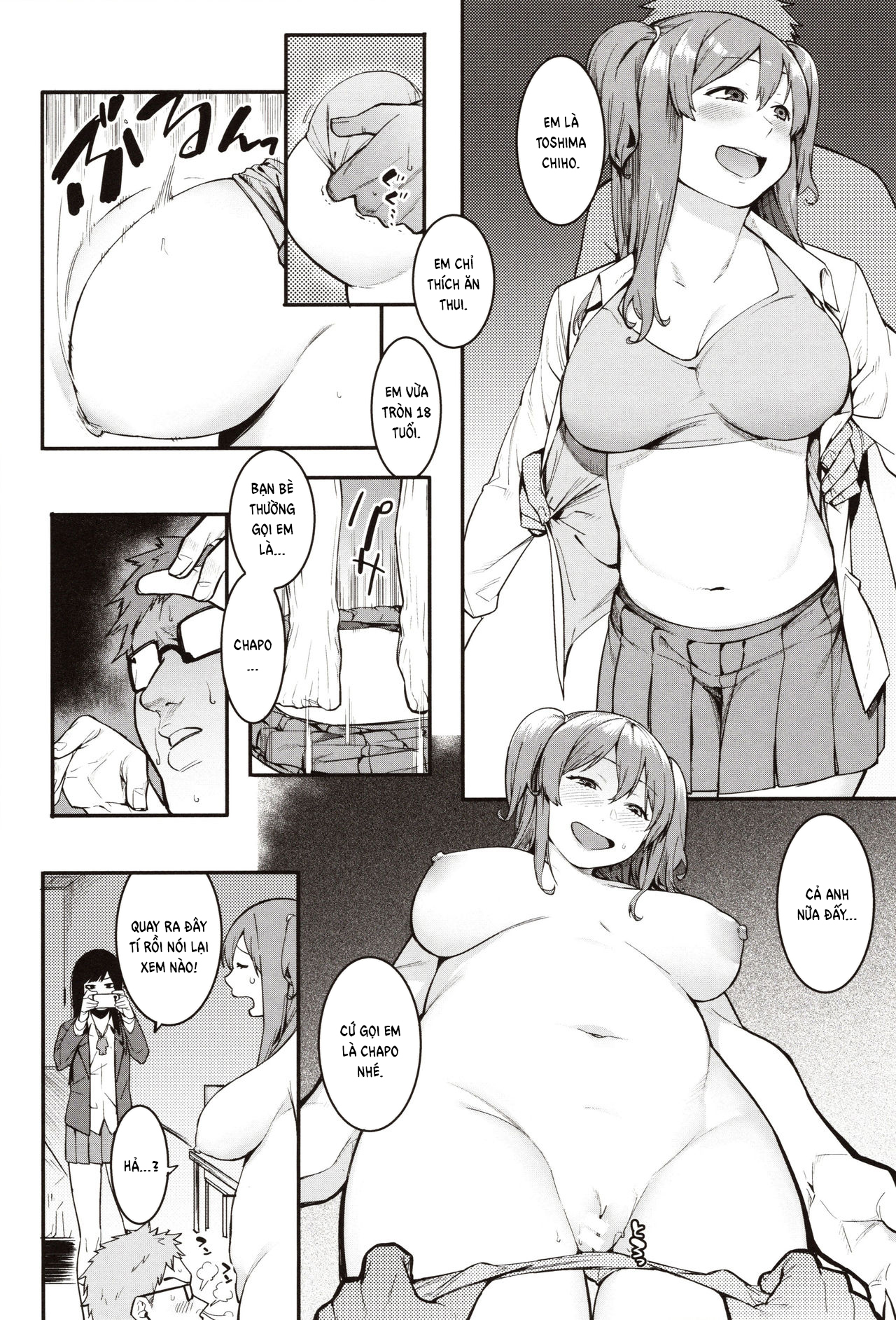 Đọc truyện hentai Mizuha ni Oshioki! - Chap 2