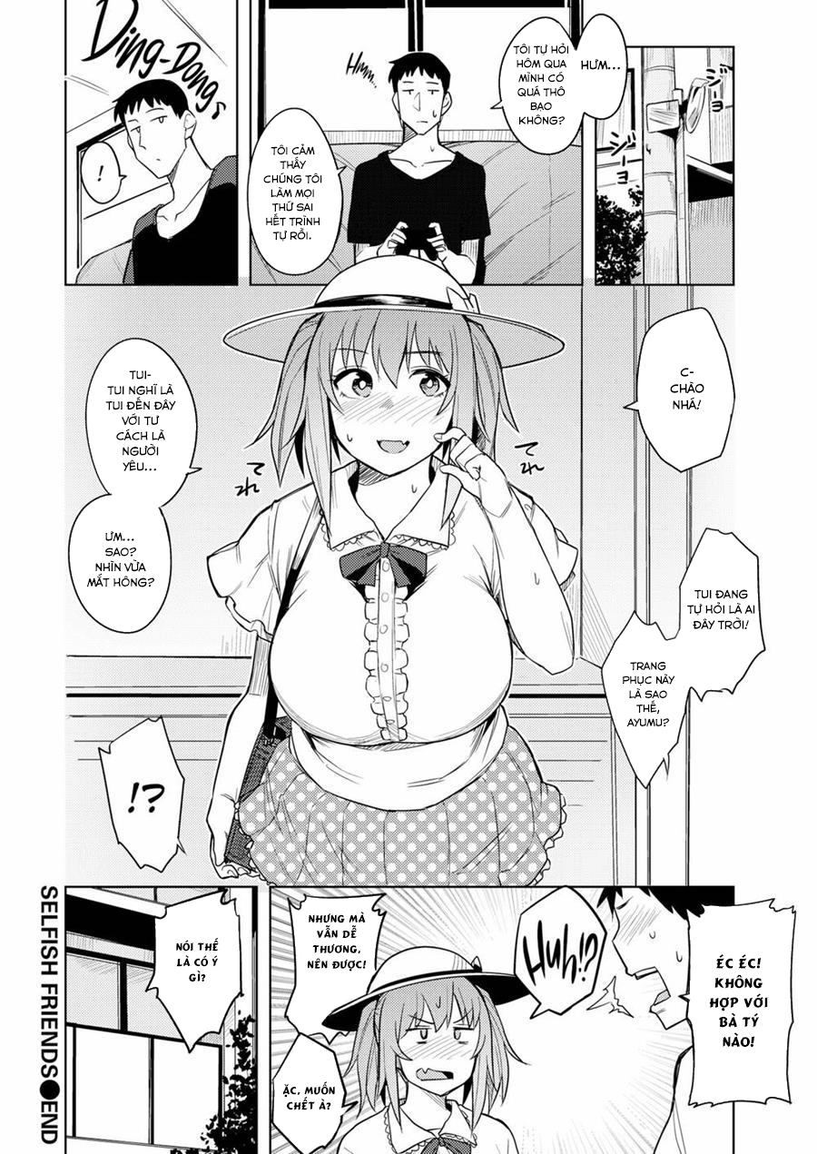 Đọc truyện hentai Selfish Friends - Oneshot