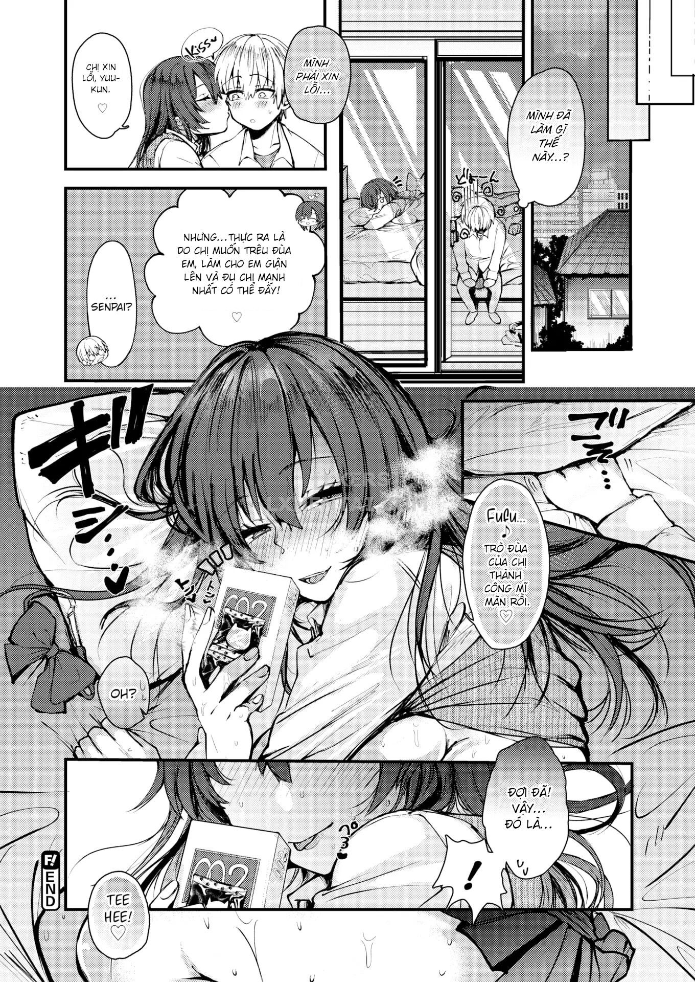 Đọc truyện hentai Nagi-senpai's Prank!? ❤ - Oneshot
